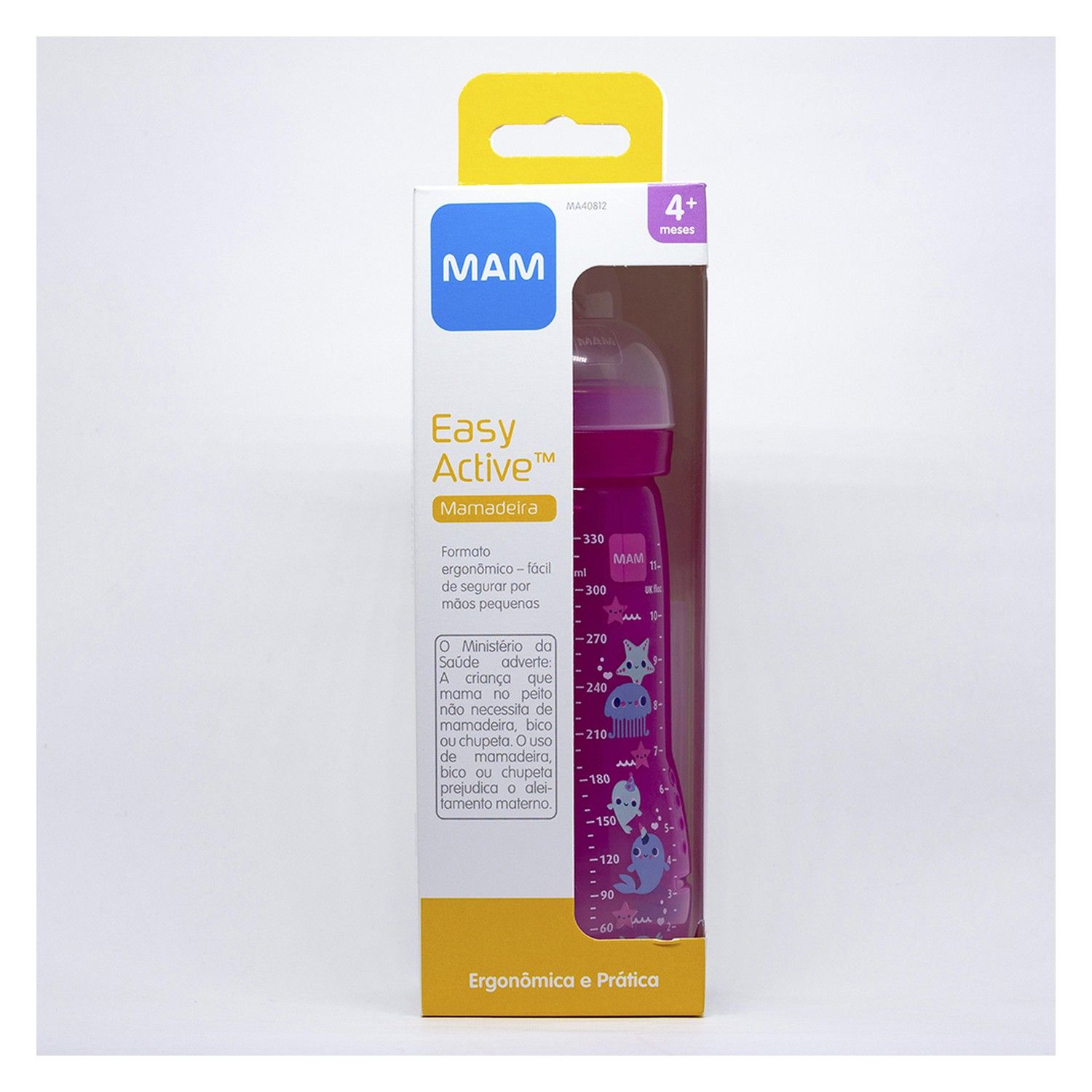 Mamadeira Easy Active 330ml Azul