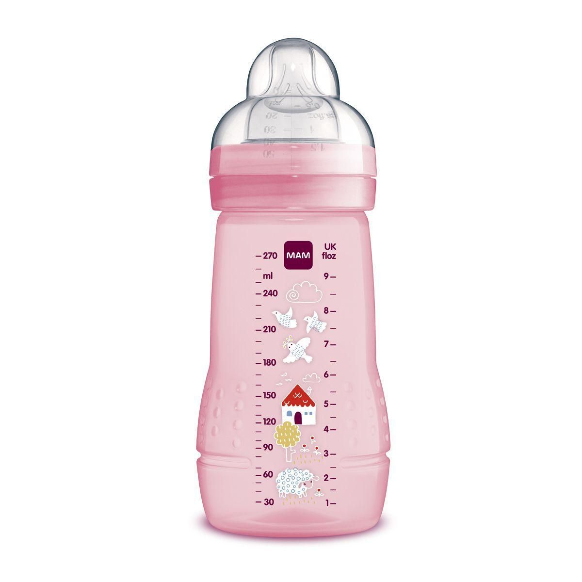 Mamadeira Easy Active 270ml Bege