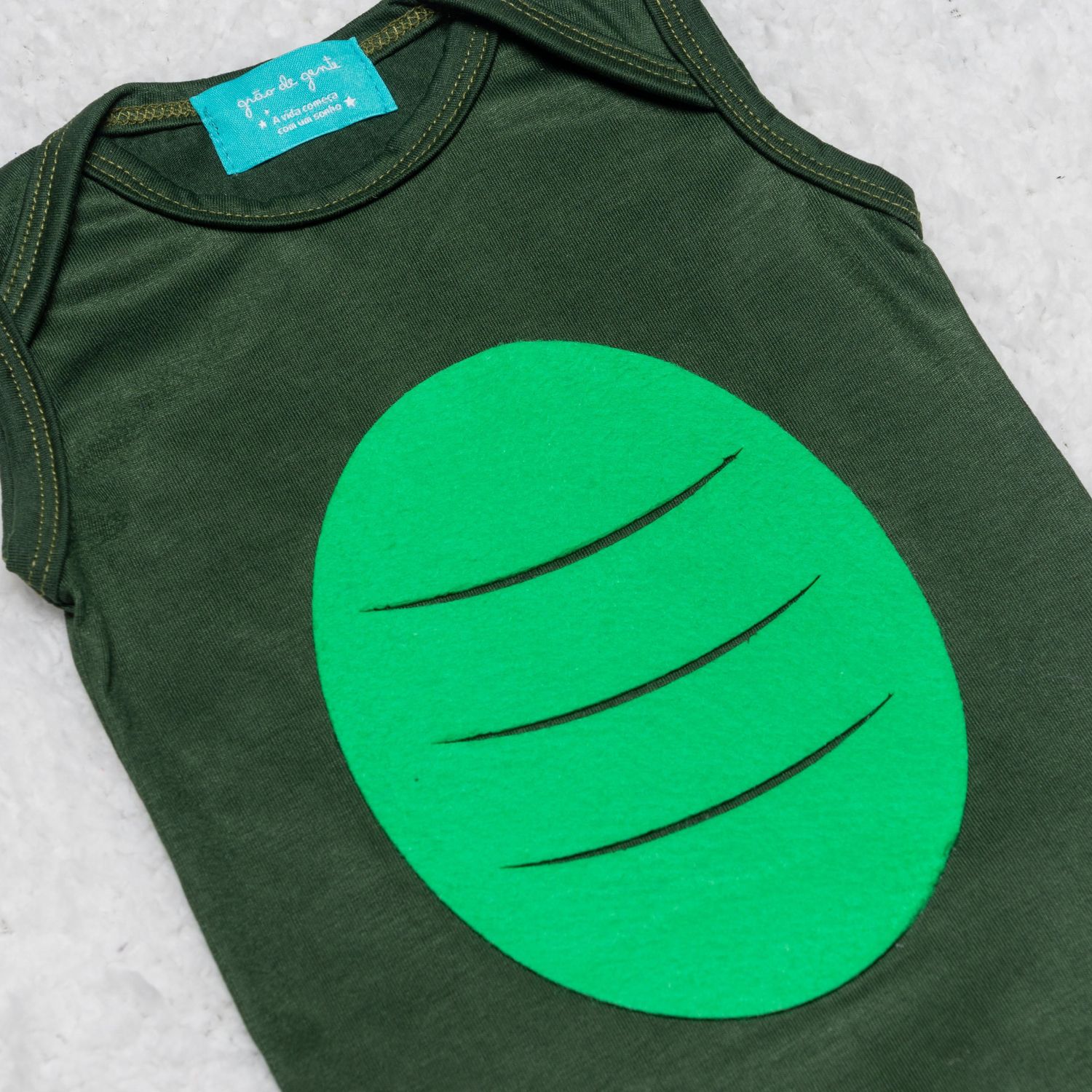 Fantasia Dinossauro Bebê 2 Peças