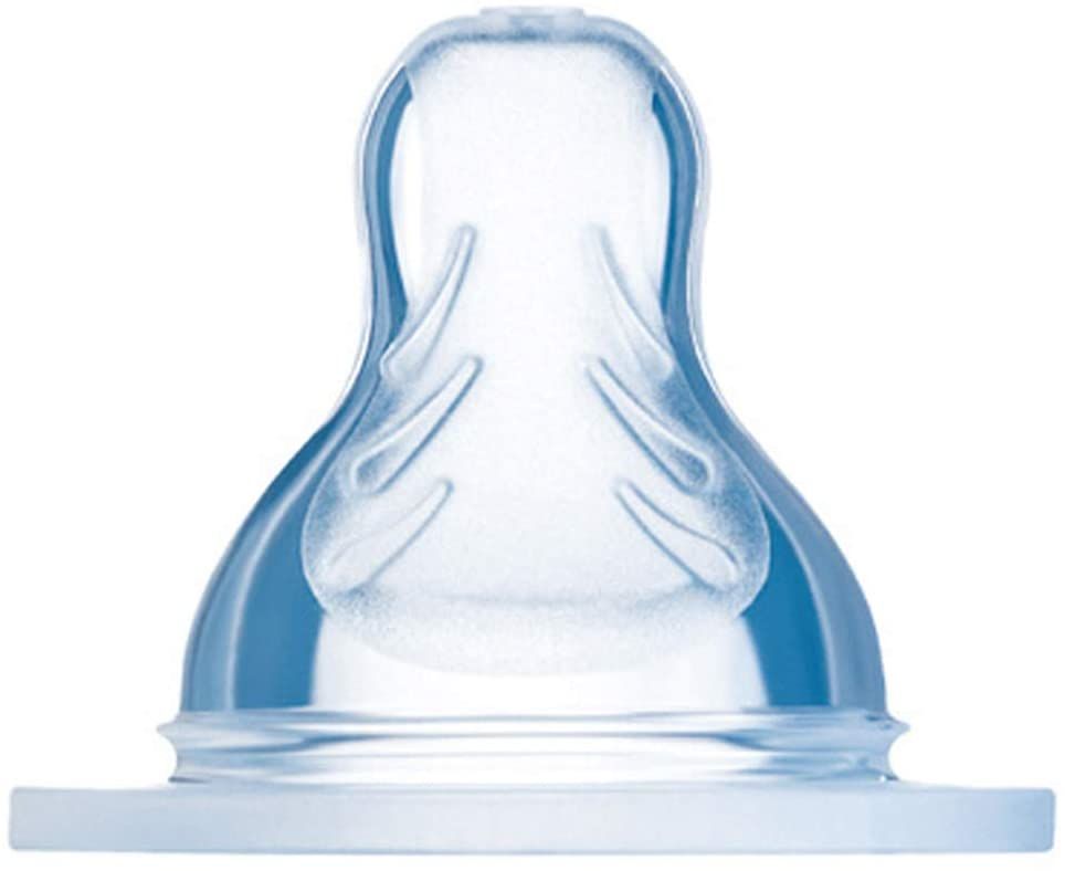 Bico de Mamadeira Antivazamento (4M+) Fluxo Rápido