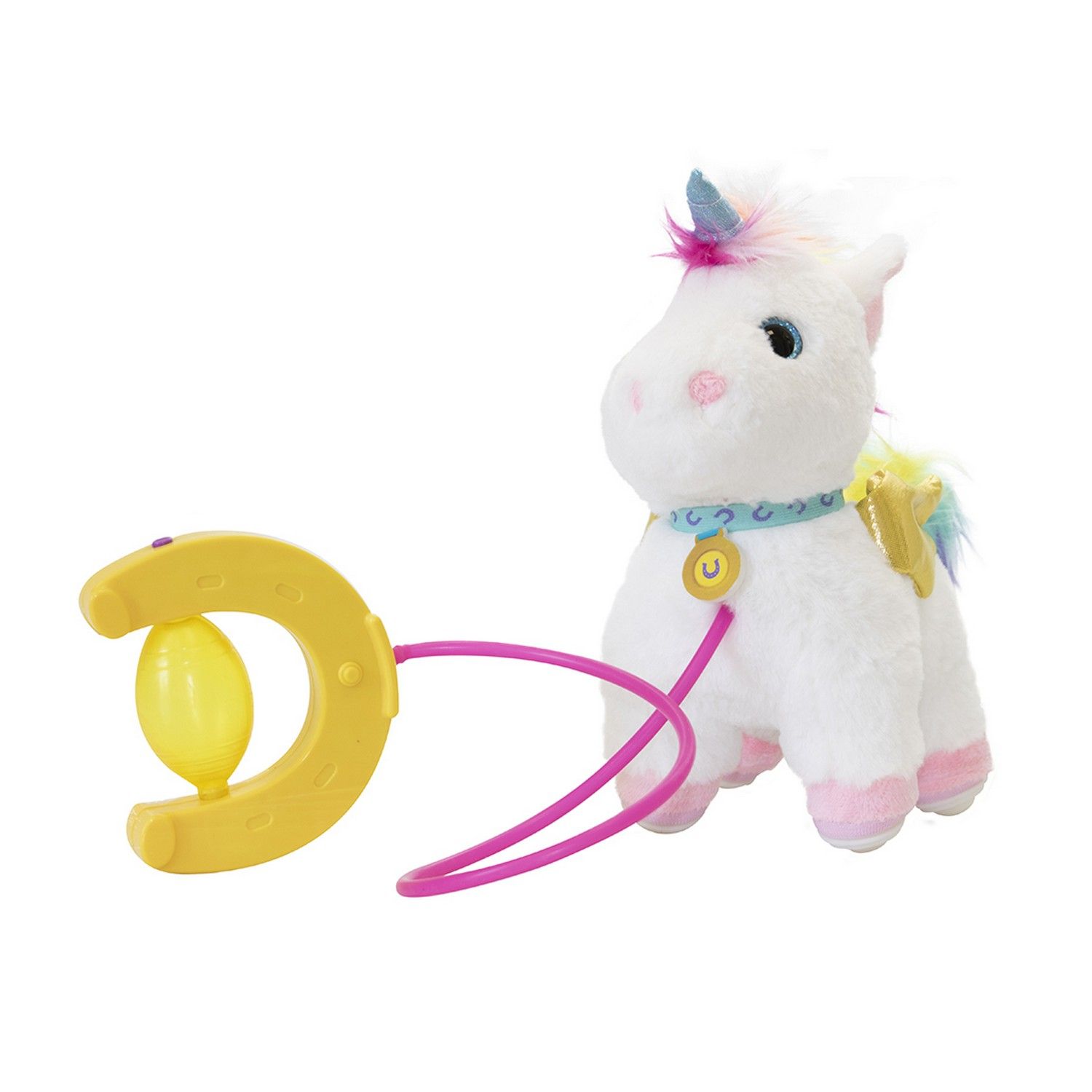 Unicórnio de Pelúcia Interativo Walking Petz