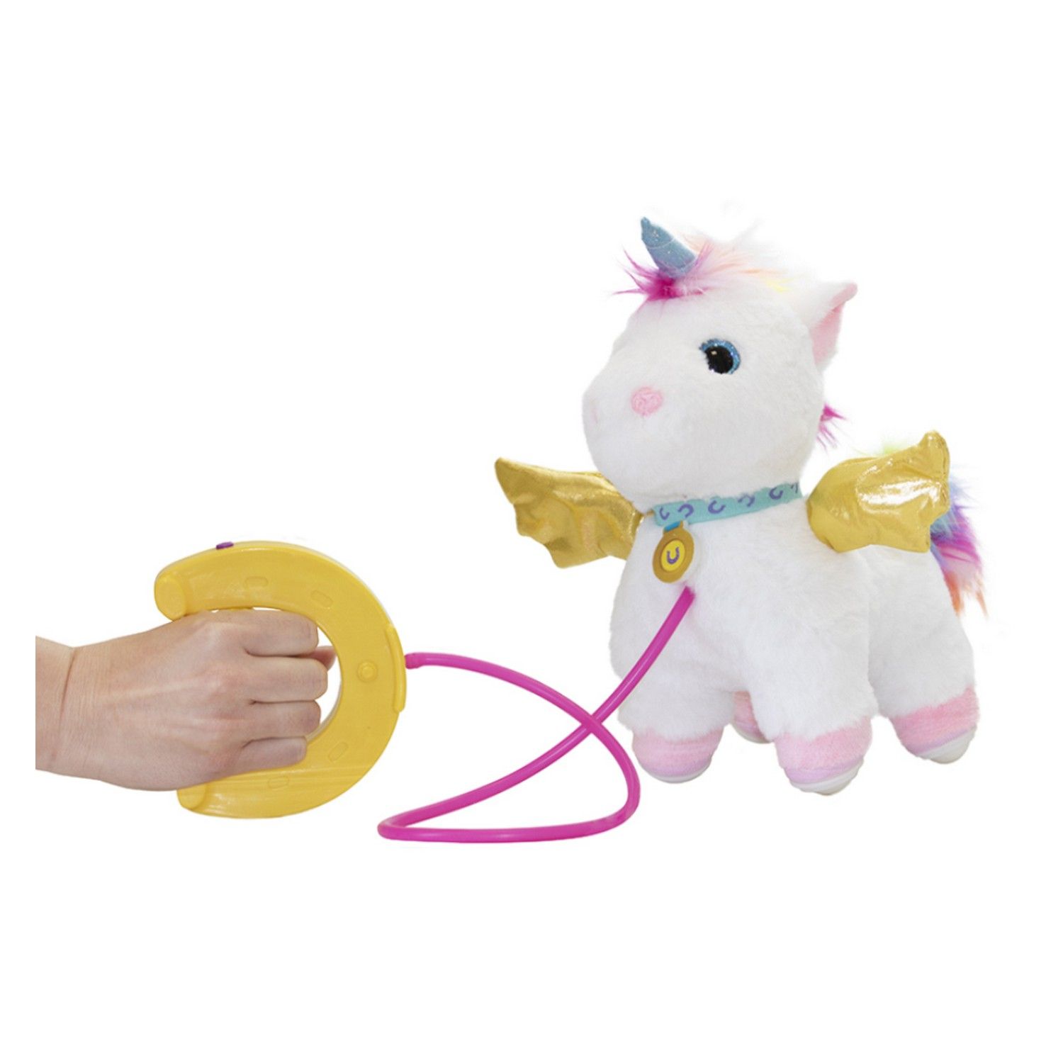 Unicórnio de Pelúcia Interativo Walking Petz