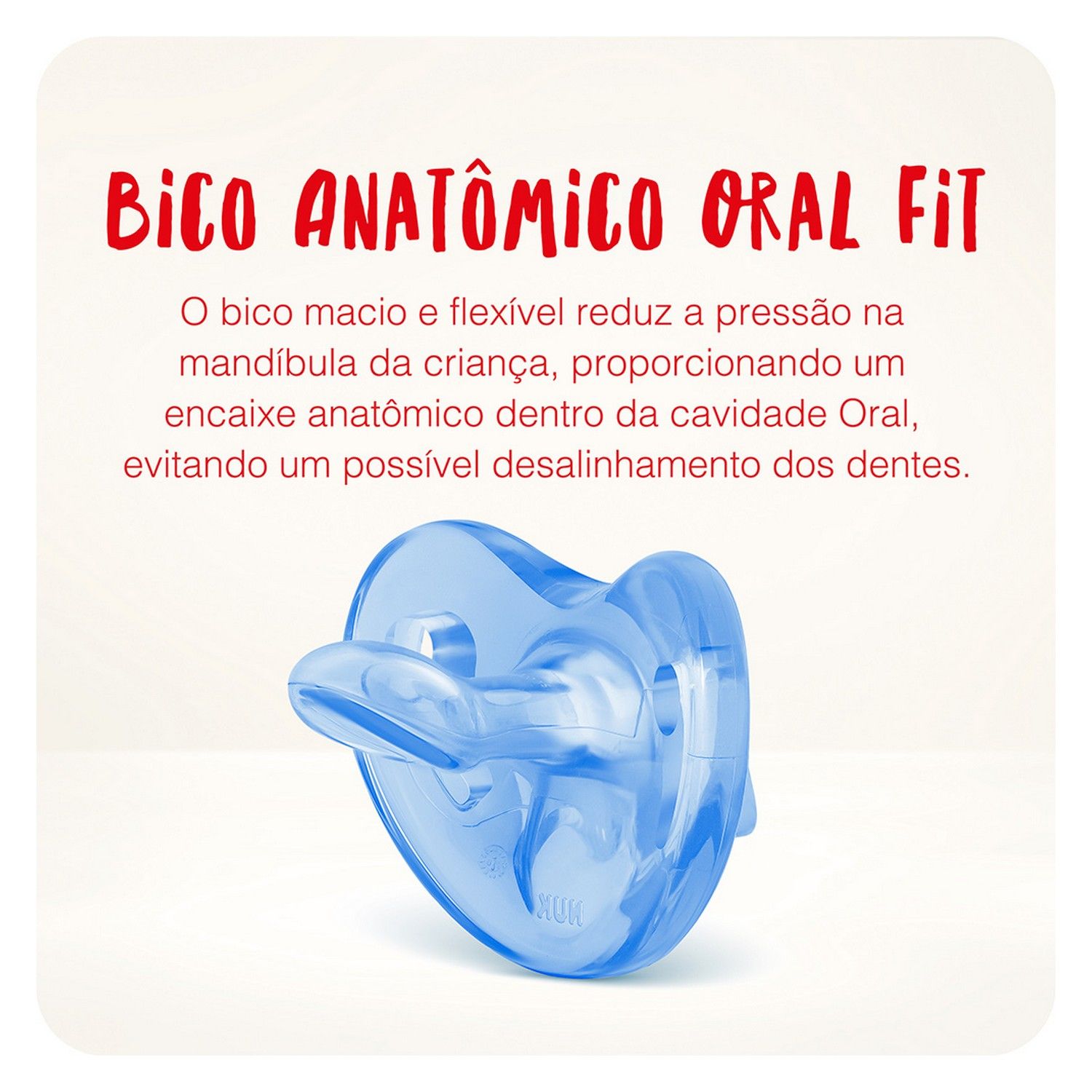 Chupeta Silicone Sensitive 6+ Meses Azul