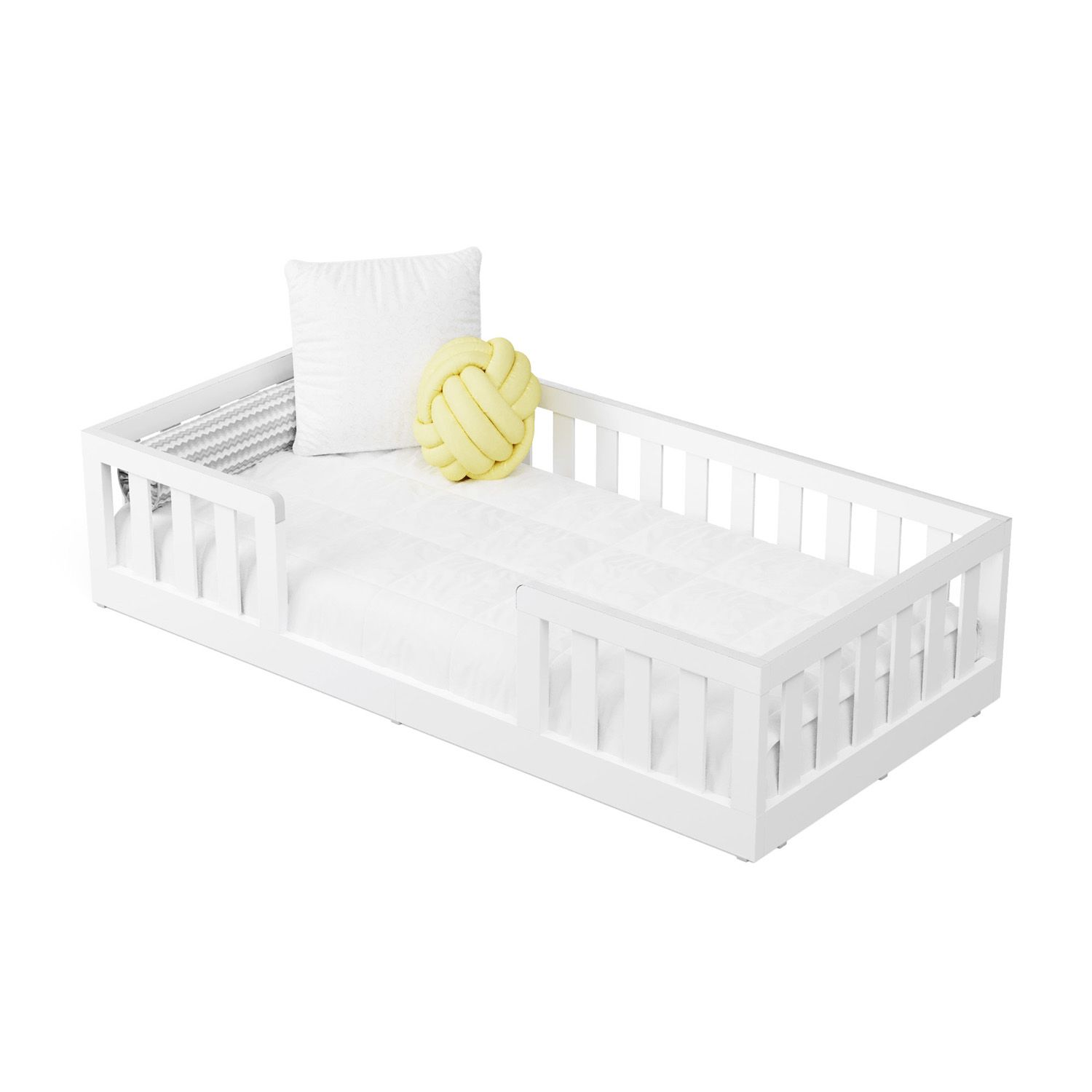 Cama Montessoriana Solteiro Madeira Maria — vista alternativa