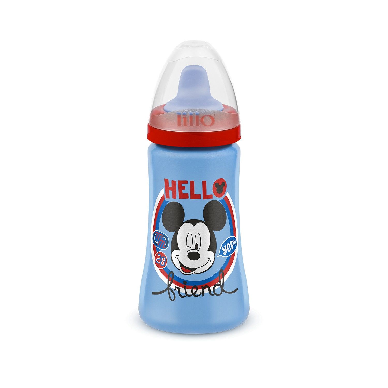 Kit Copos Mickey Mouse Azul 300ml