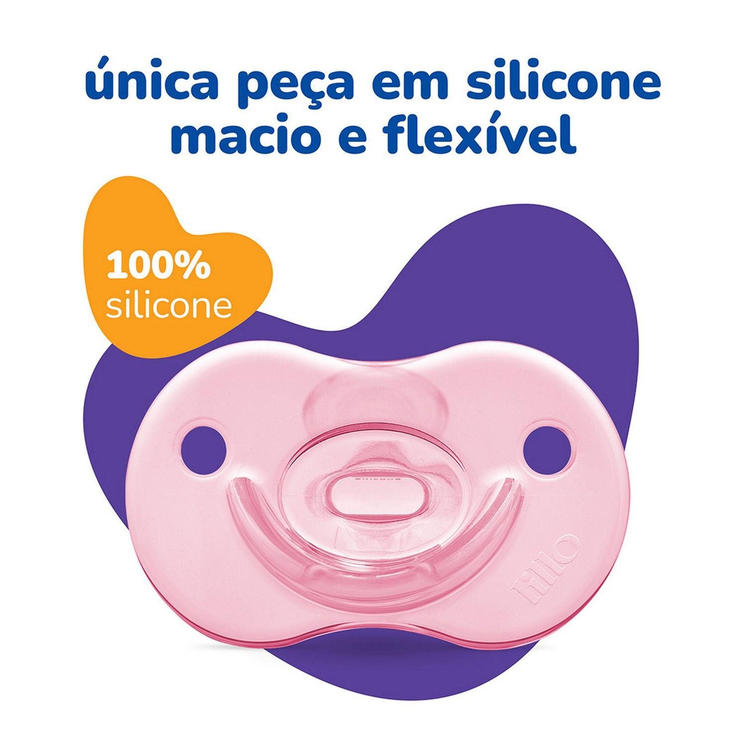 Chupeta de Silicone Calming 0 a 6 Meses