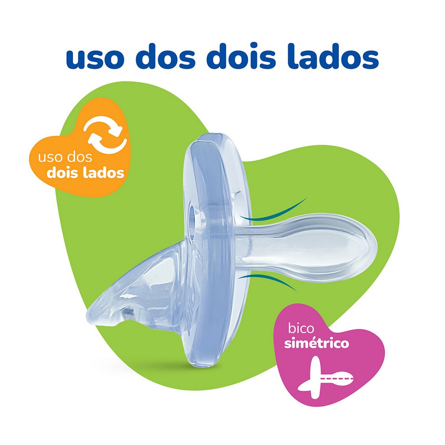 Chupeta de Silicone Calming 6+ Meses