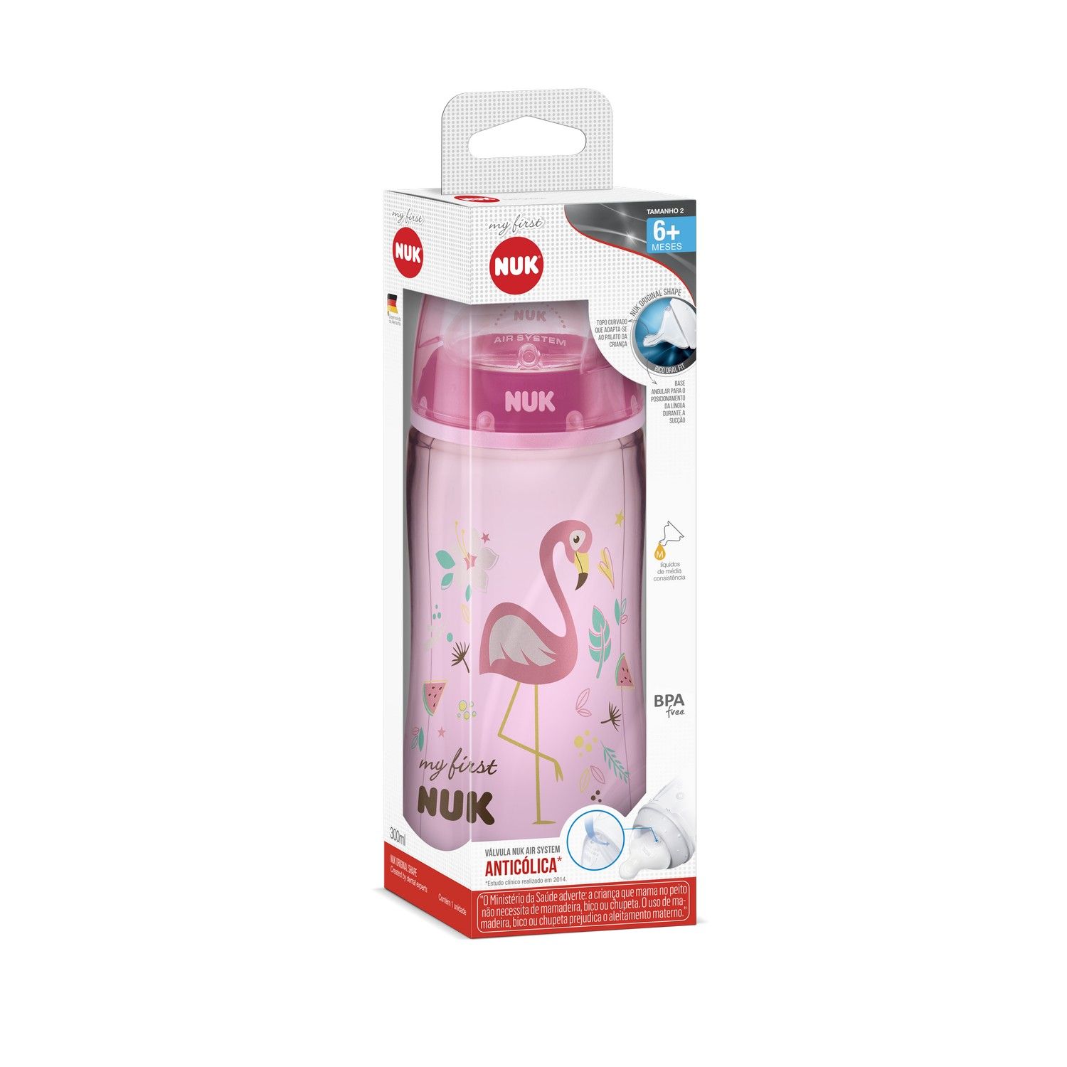 Mamadeira My First Tubarão Azul 300ml