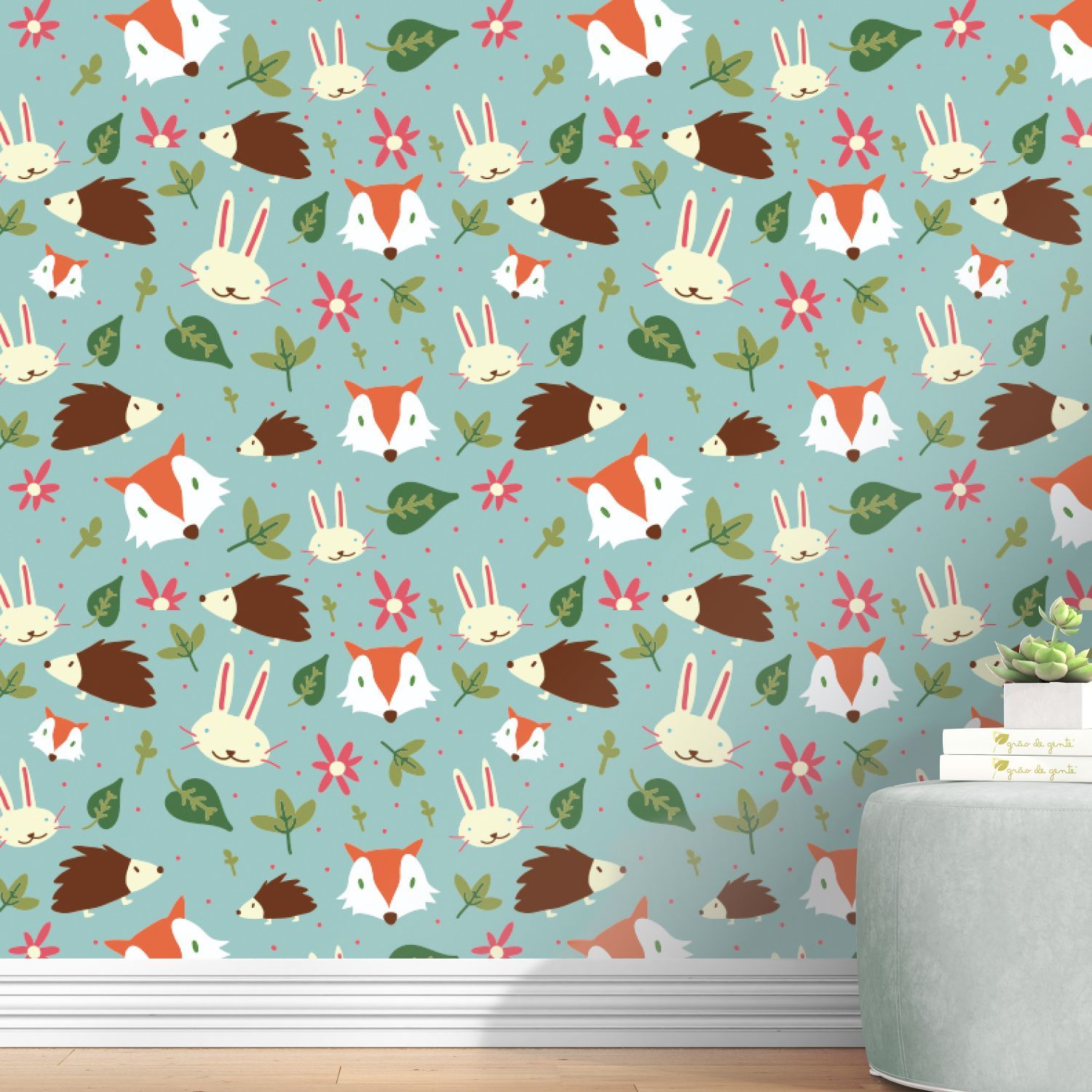 Papel de Parede Bosque da Raposa 3m