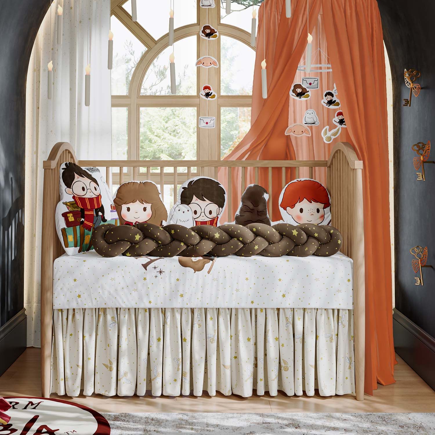 Tapete Redondo Harry Potter Plataforma 9 ¾ 90cm