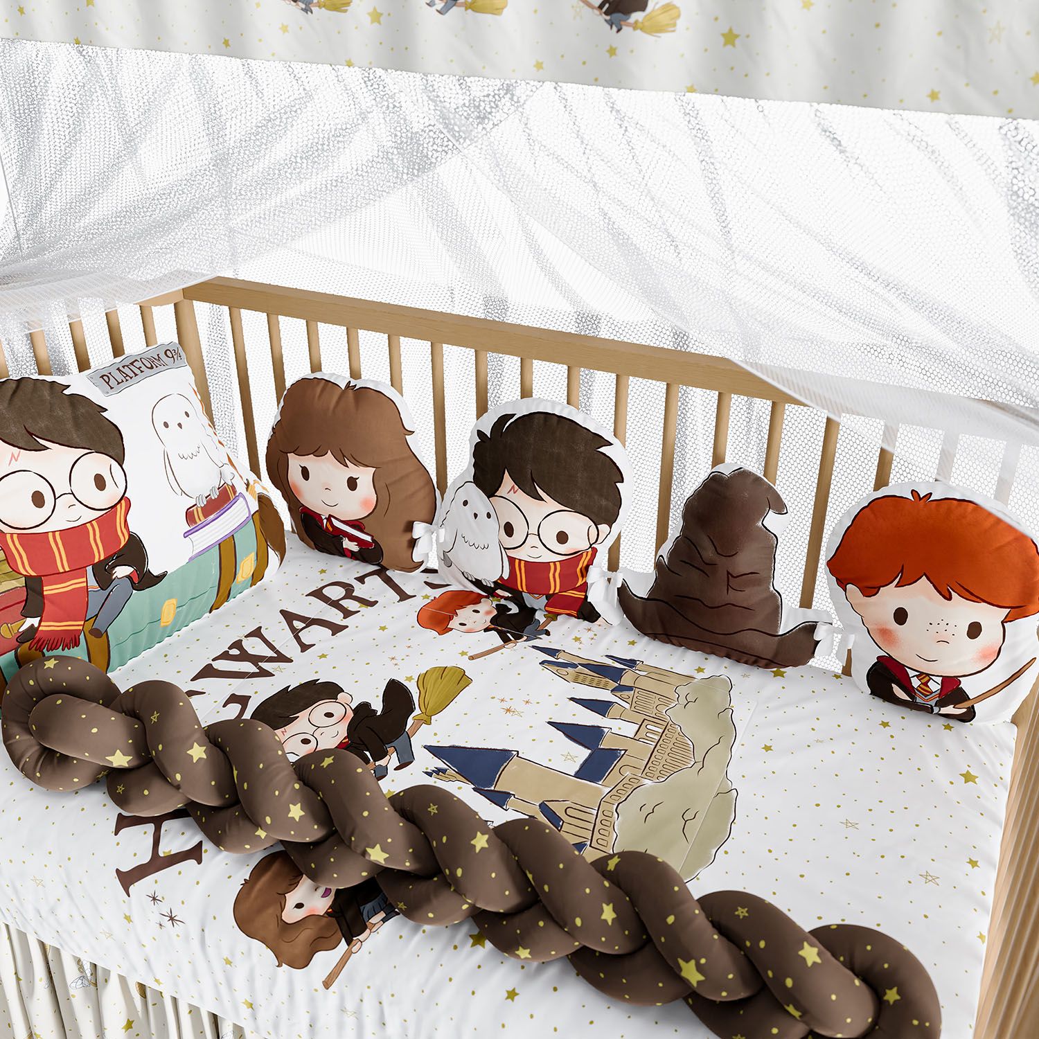 Kit Berço Amiguinhos Harry Potter