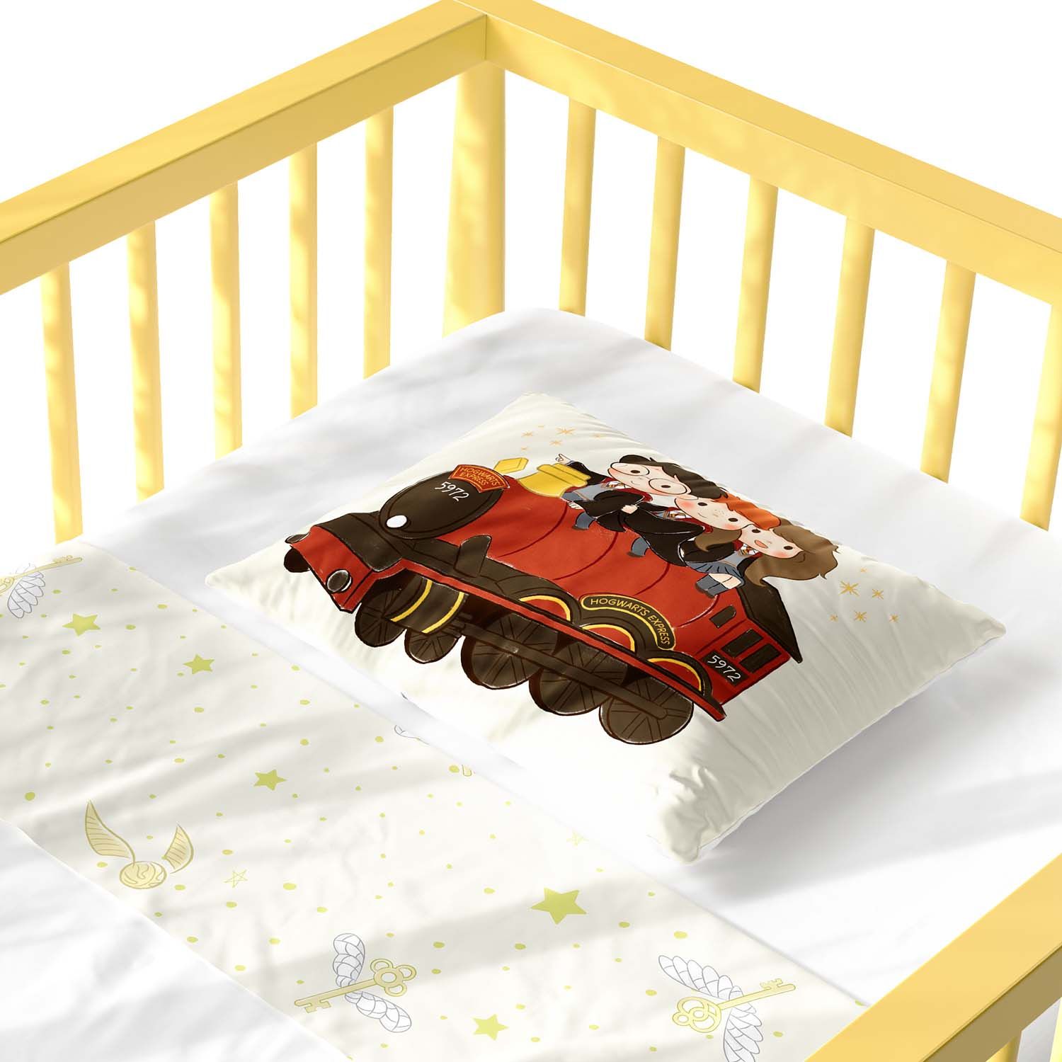 Jogo de Lençol Berço Harry Potter