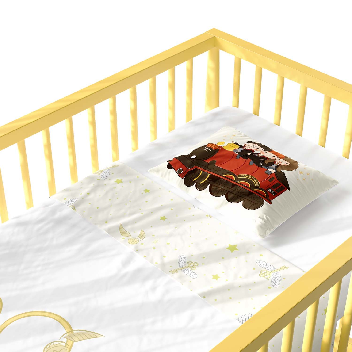 Jogo de Lençol Berço Harry Potter
