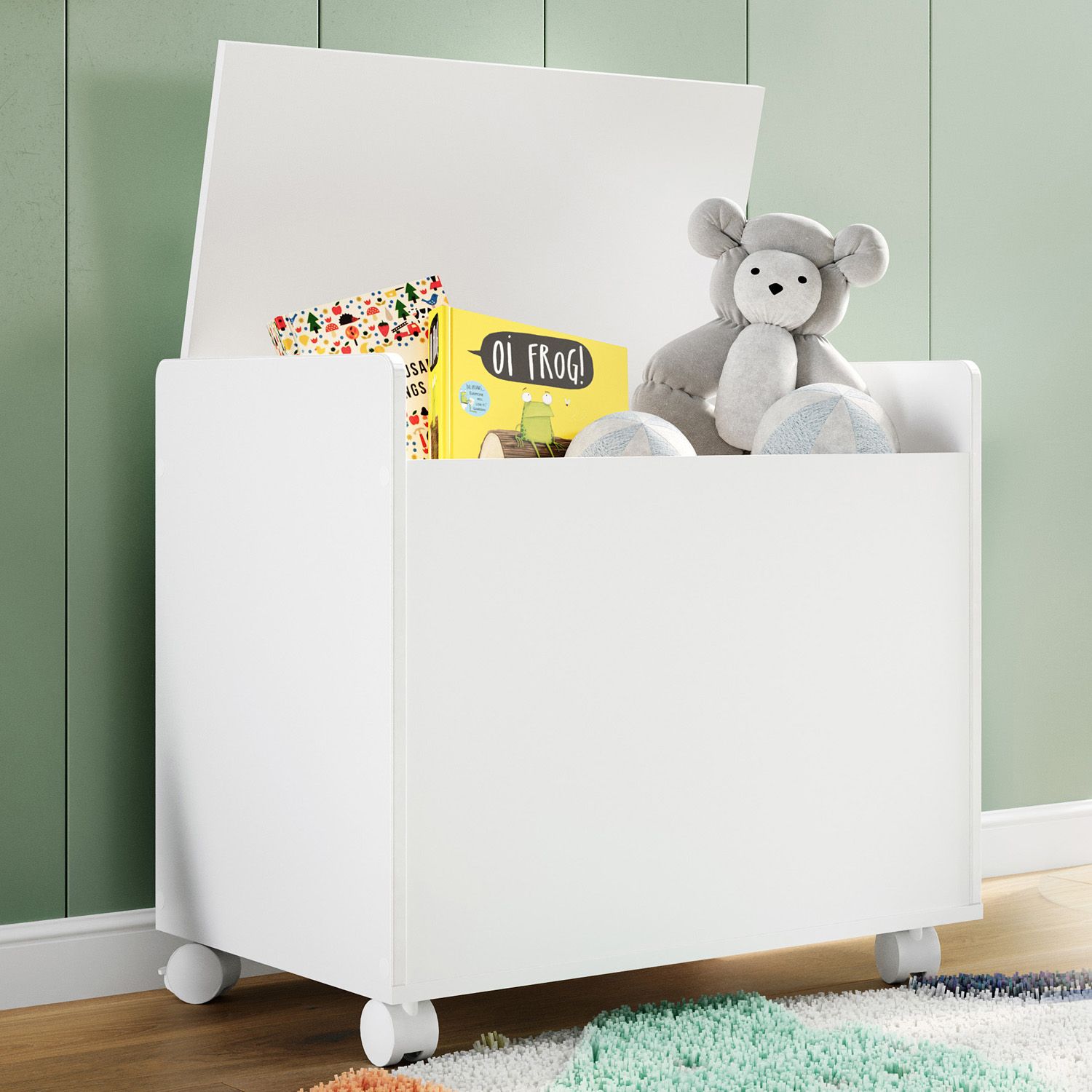 Baú Infantil Branco