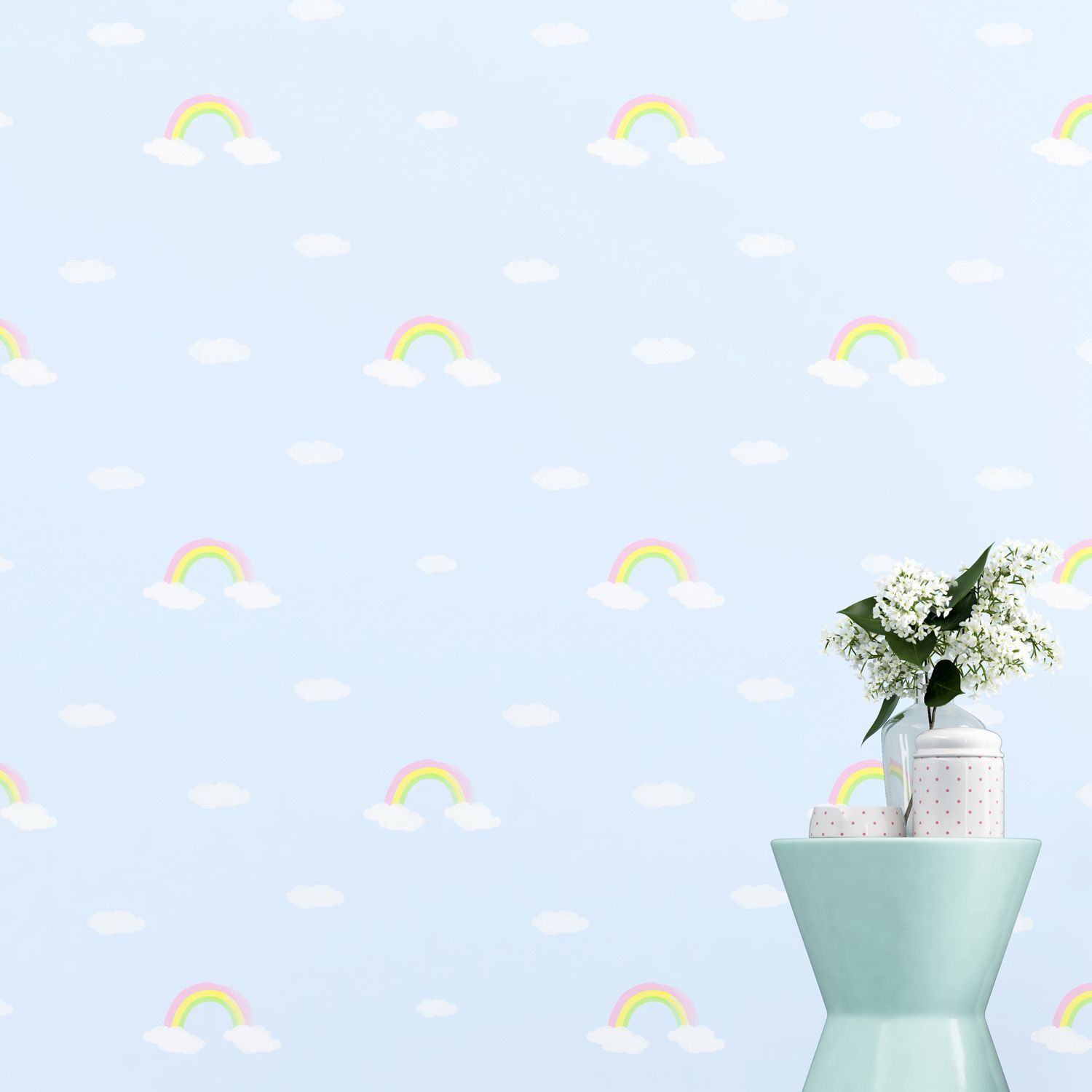 Papel de Parede Arco-Íris 3m