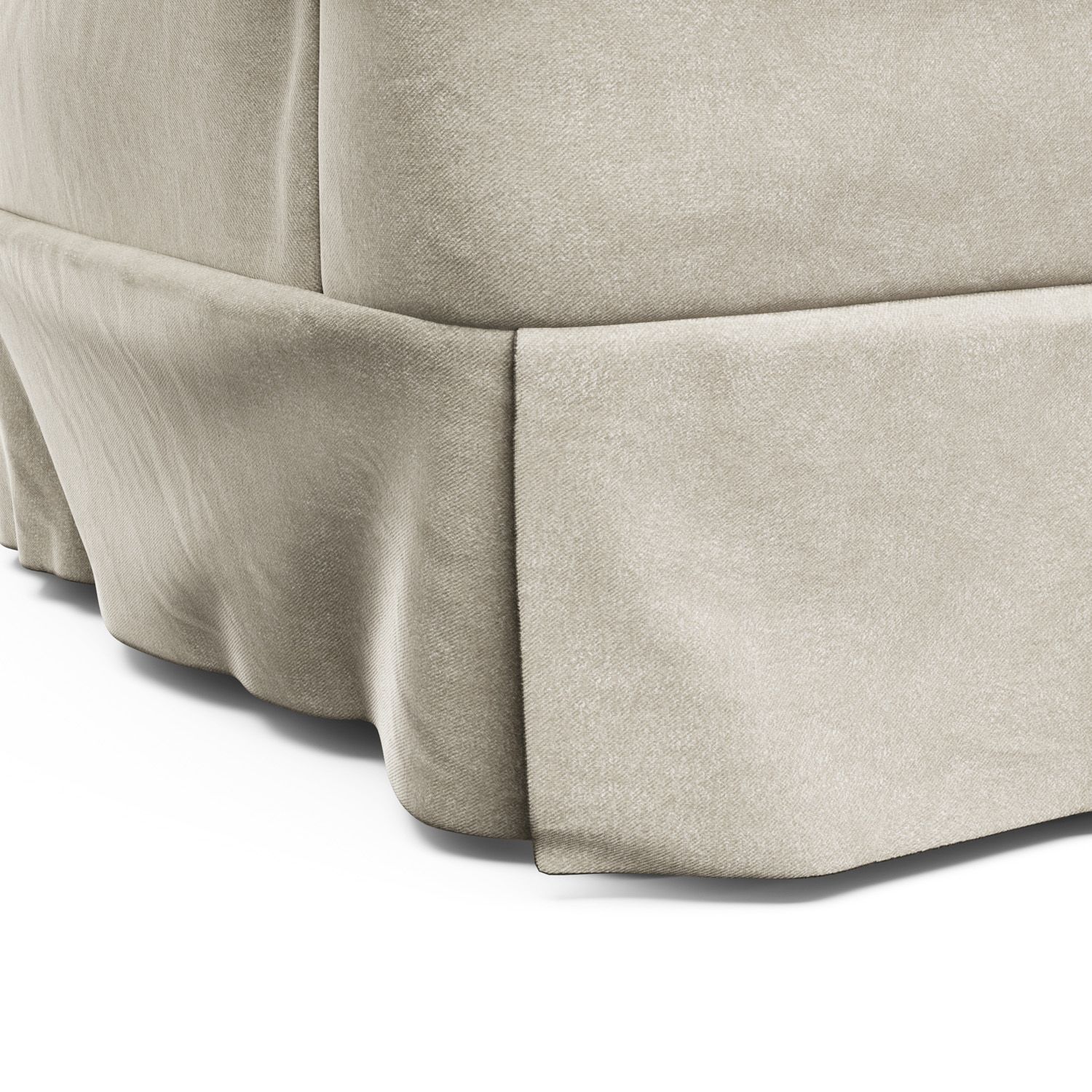 Poltrona Amamentação Laura Balanço Areia + Puff