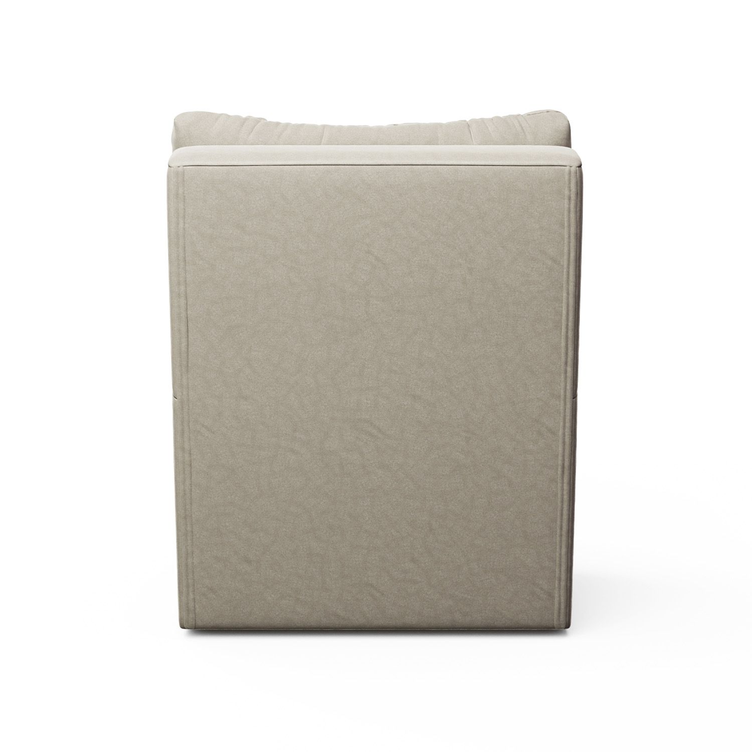 Poltrona Amamentação Ludmila Balanço Areia + Puff