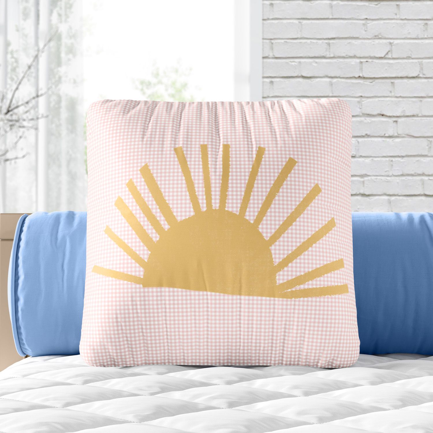 Almofada Quadrada Raiar do Sol