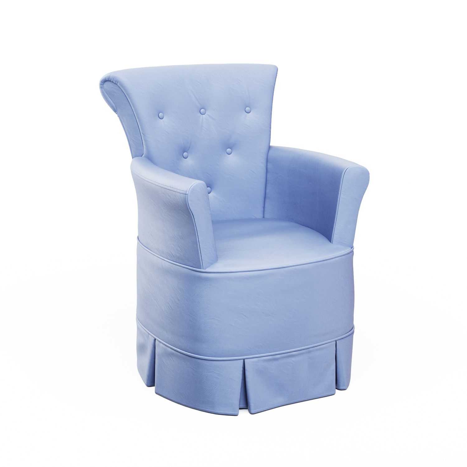 Poltrona Amamentação Bárbara Balanço Creme + Puff