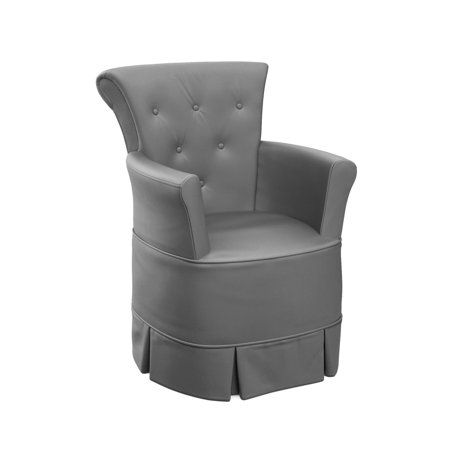 Poltrona Amamentação Bárbara Balanço Creme + Puff