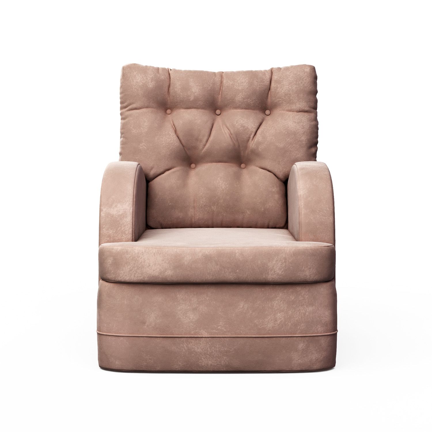 Poltrona Amamentação Ludmila Balanço Areia + Puff