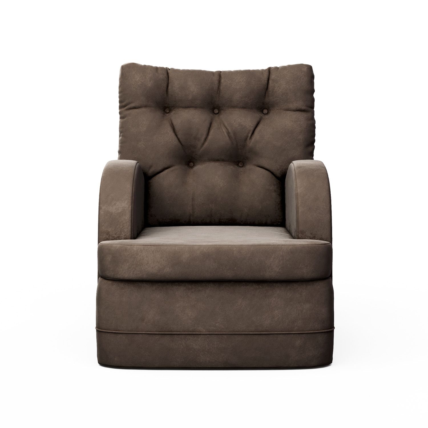 Poltrona Amamentação Ludmila Balanço Areia + Puff