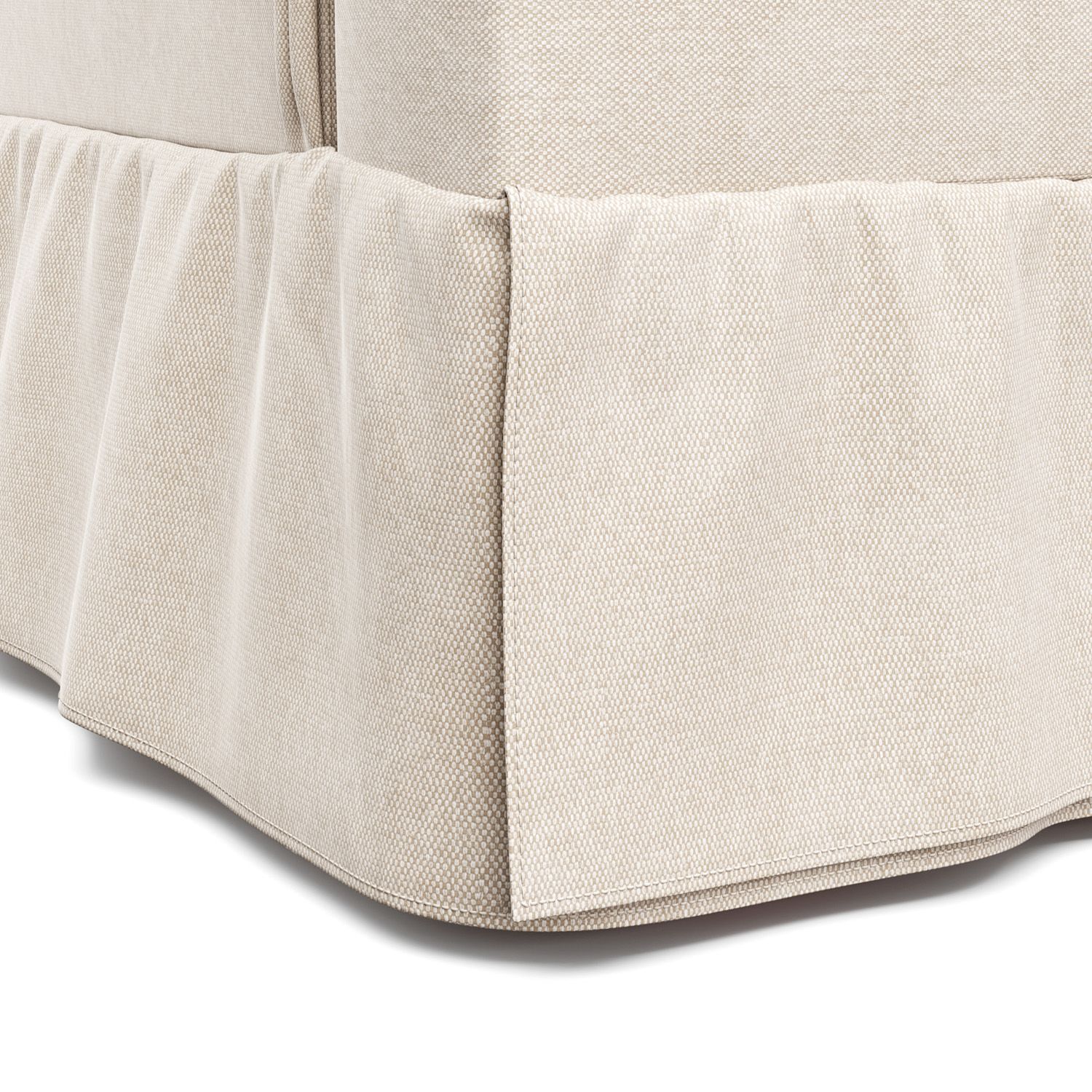 Poltrona Amamentação Maria Vitória Balanço Areia + Puff