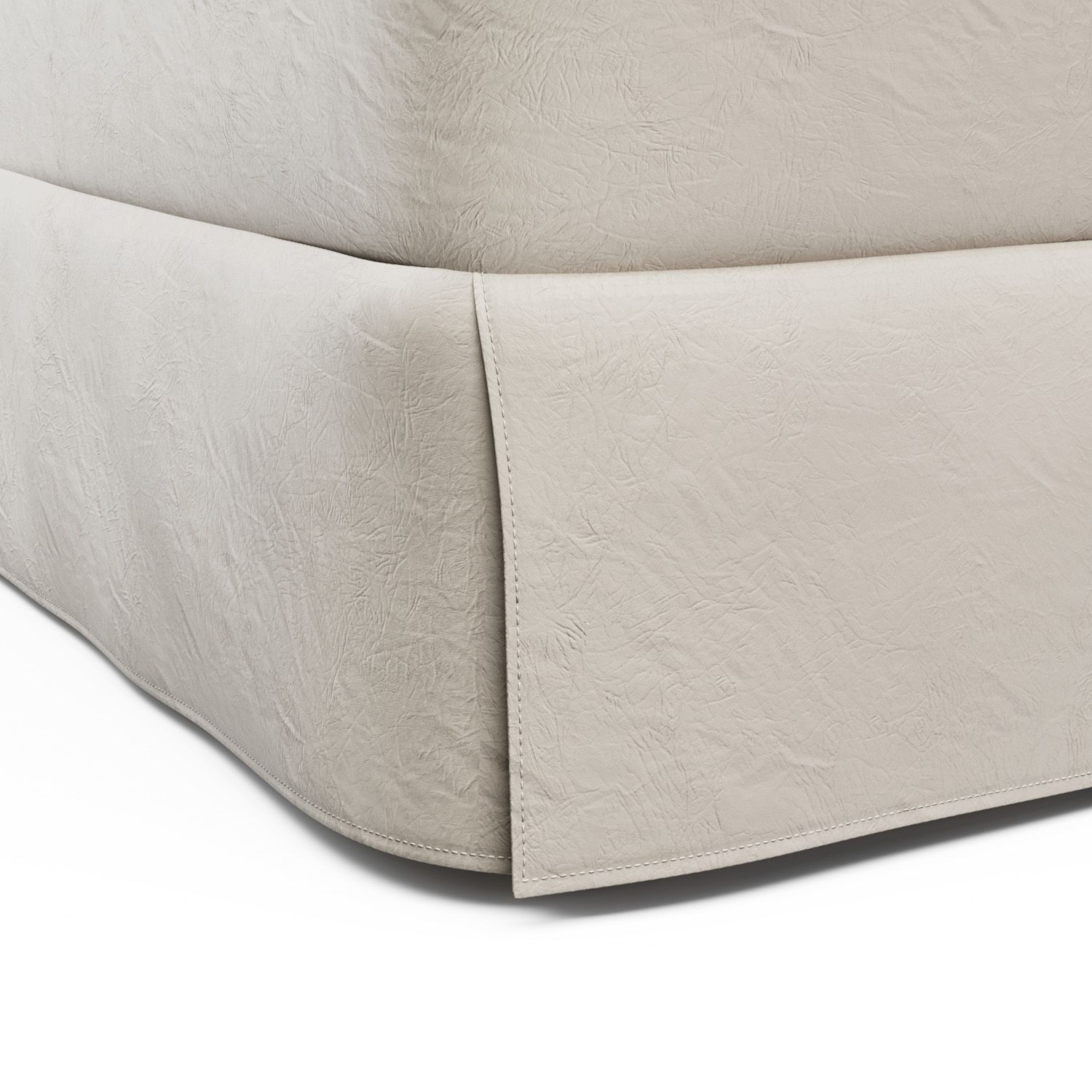 Poltrona Amamentação Sabrina Balanço Branco + Puff