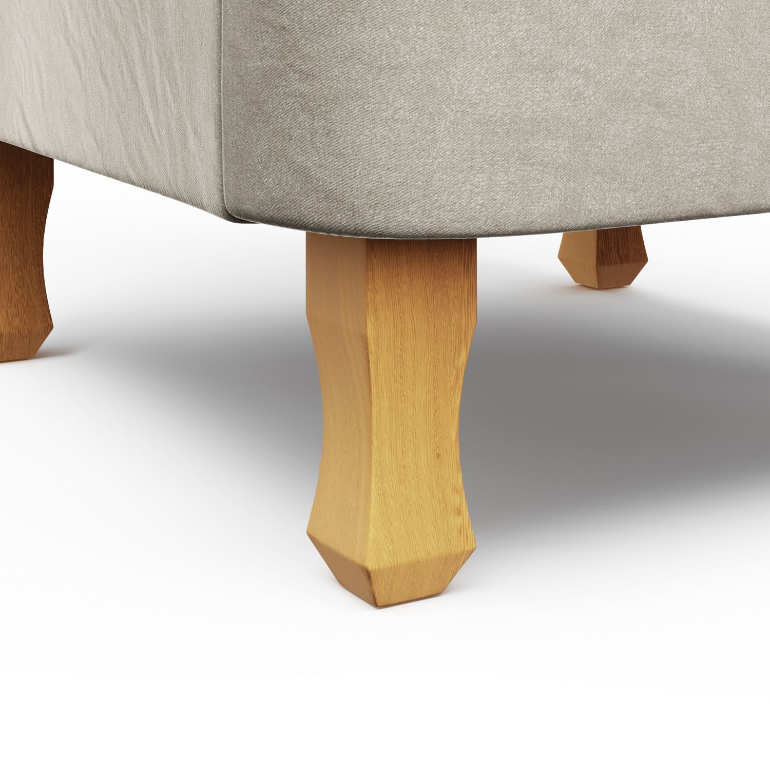 Poltrona Amamentação Valentina Balanço Areia + Puff