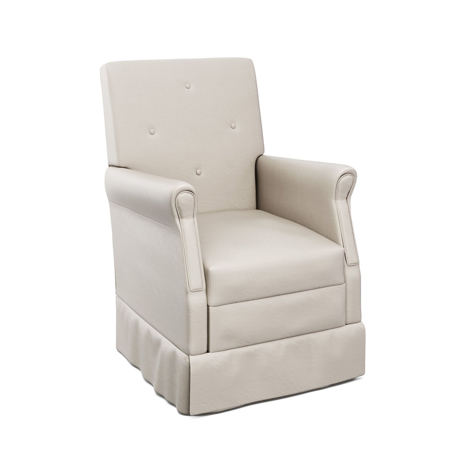 Poltrona Amamentação Suzi Balanço Azul + Puff