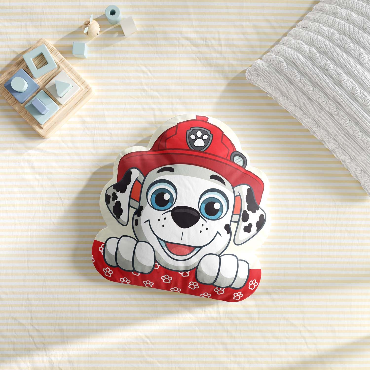 Almofada Marshall Vermelha Patrulha Canina