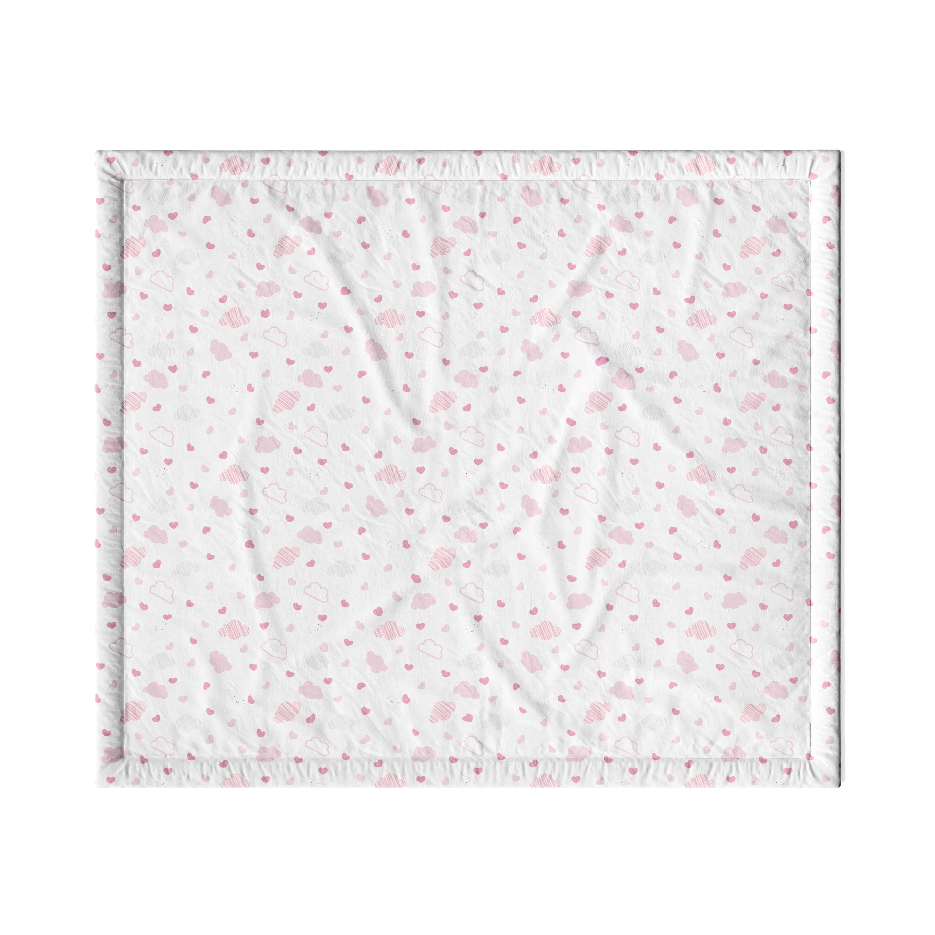 Tapete Mesversário Chuva de Amor Azul