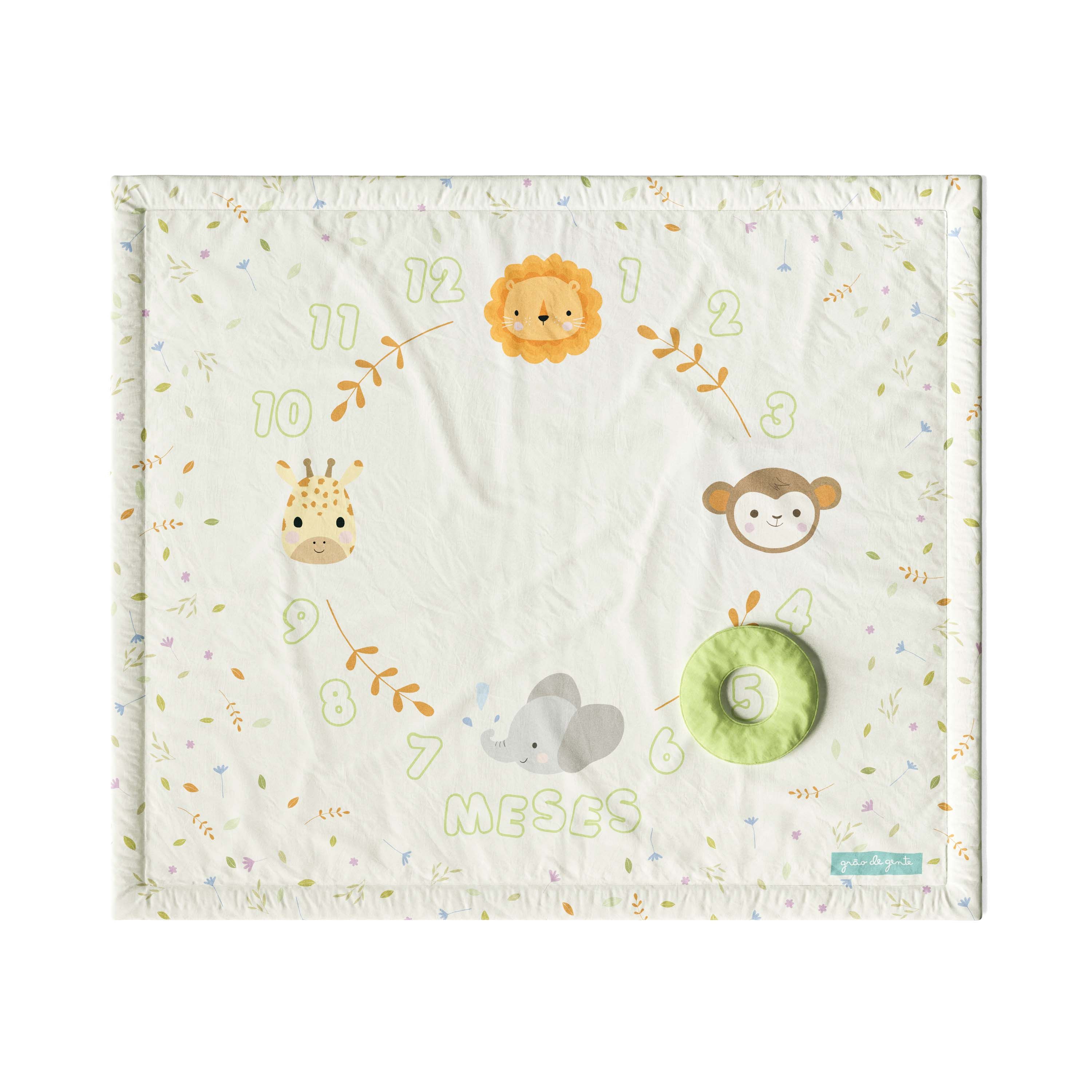 Tapete Mesversário Selva Baby