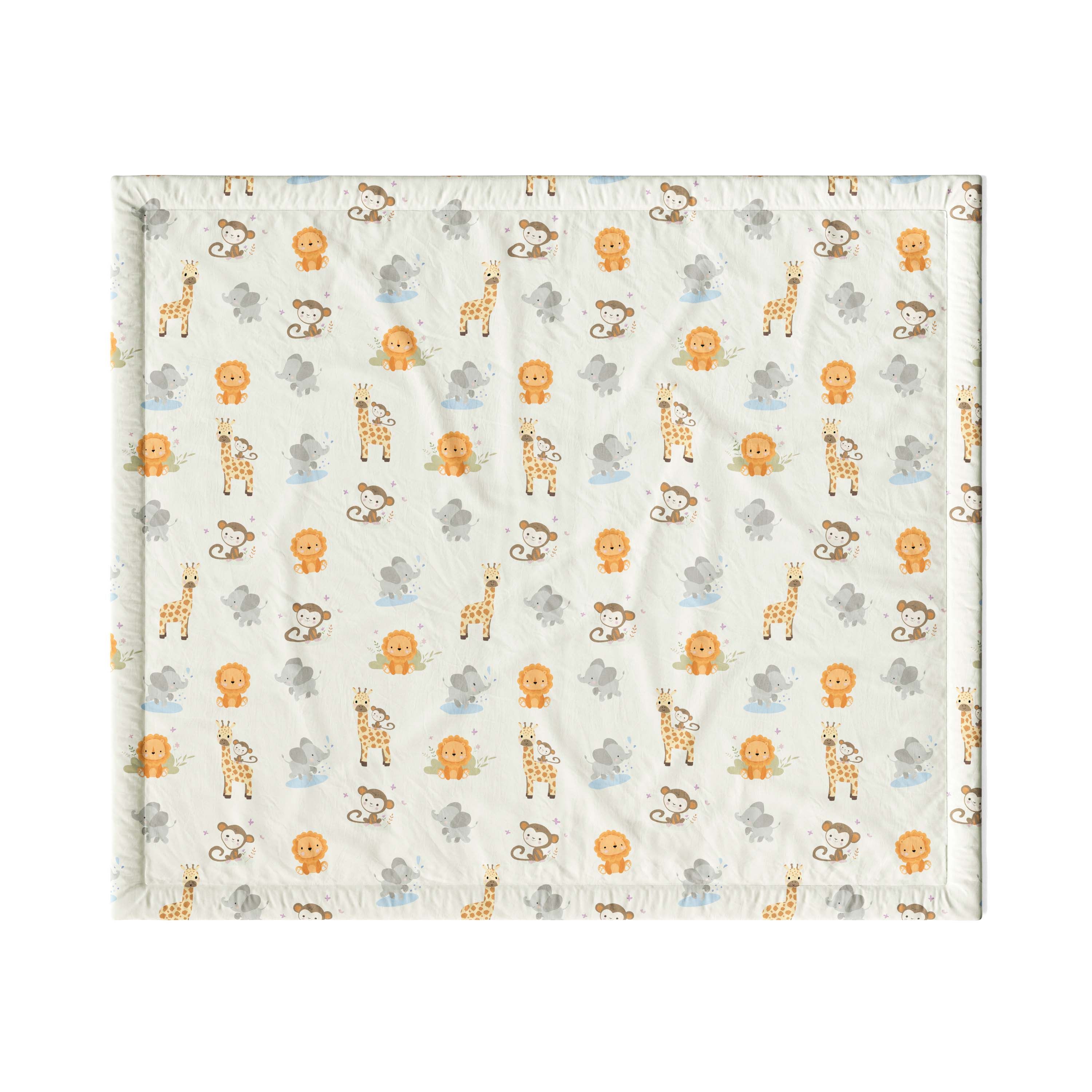 Tapete Mesversário Selva Baby