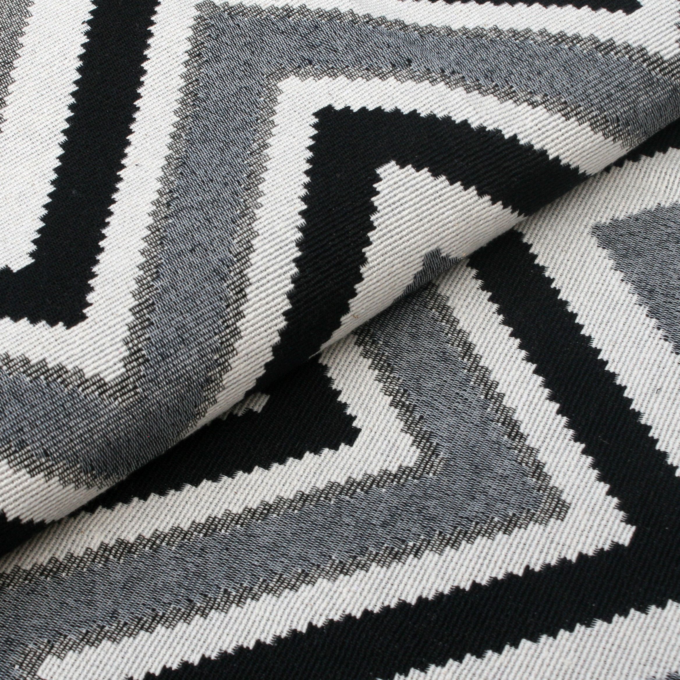 Tapete Retangular Capri Preto 2m