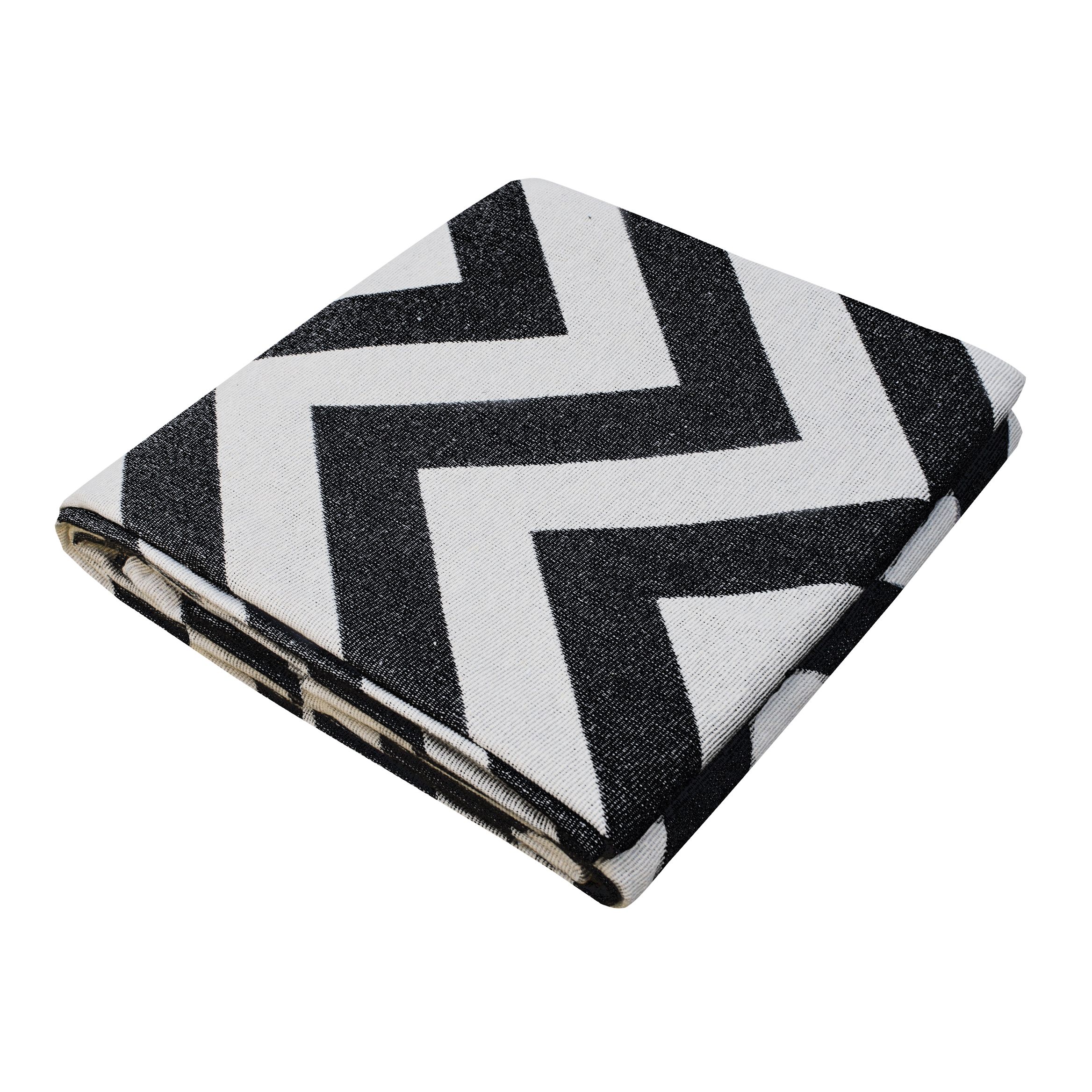 Tapete Retangular Chevron Bege 1,50m