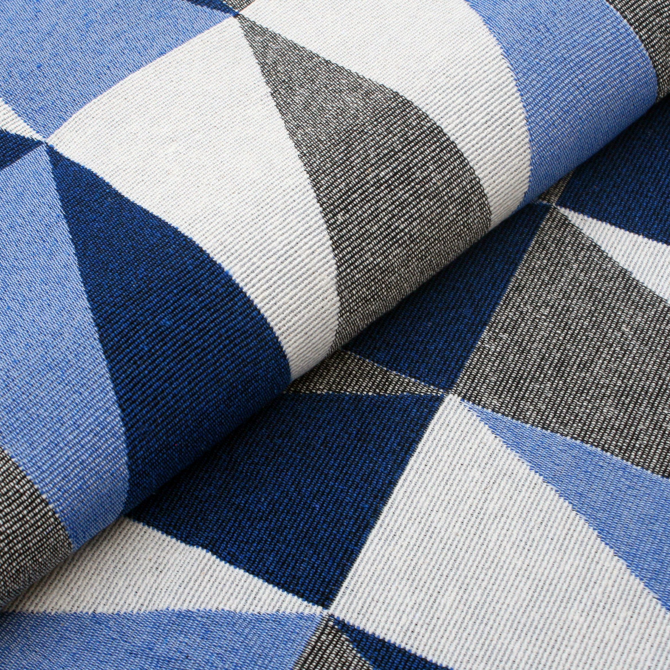 Tapete Retangular Dubai Azul Marinho 1,50m