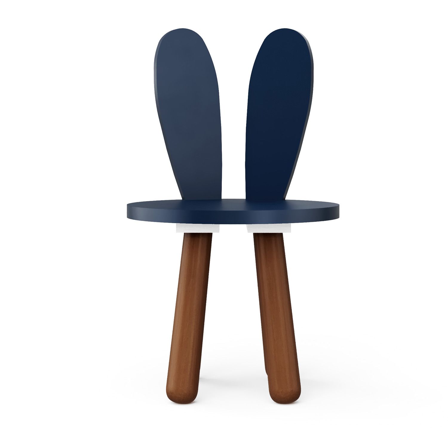 Cadeira Infantil Branco Orelhinhas Coelho