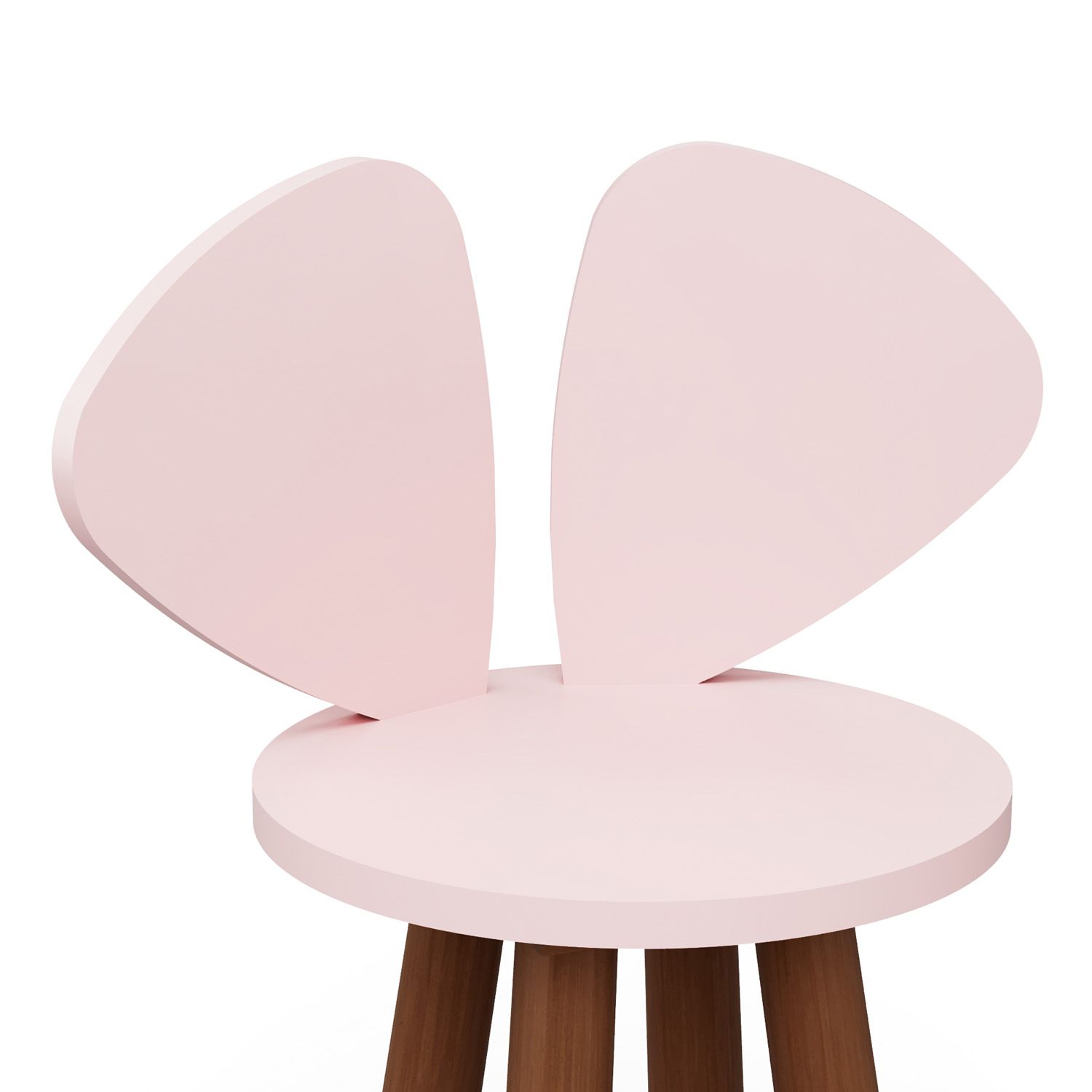 Cadeira Infantil Branco Orelhinhas Auau