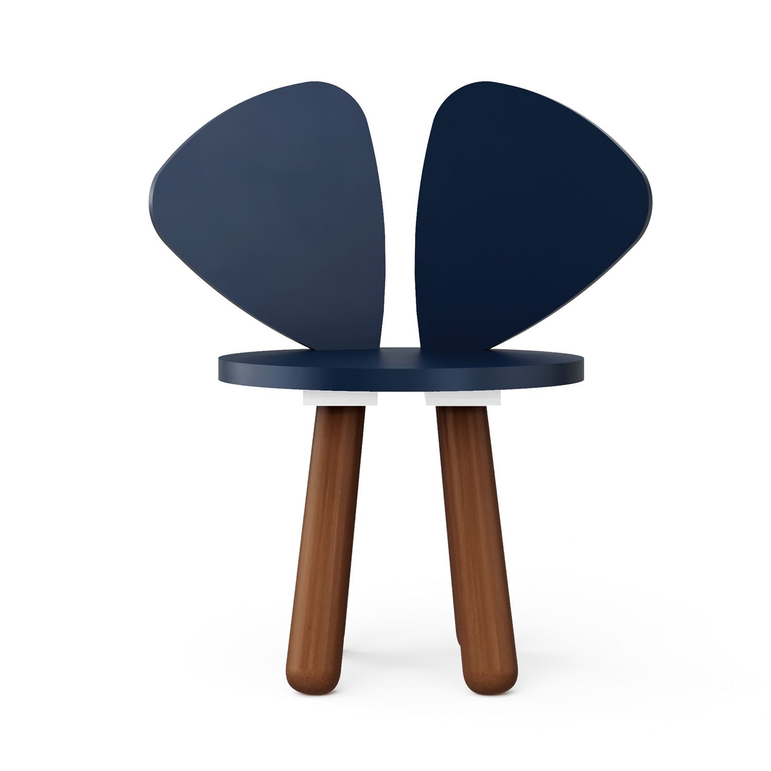 Cadeira Infantil Branco Orelhinhas Auau