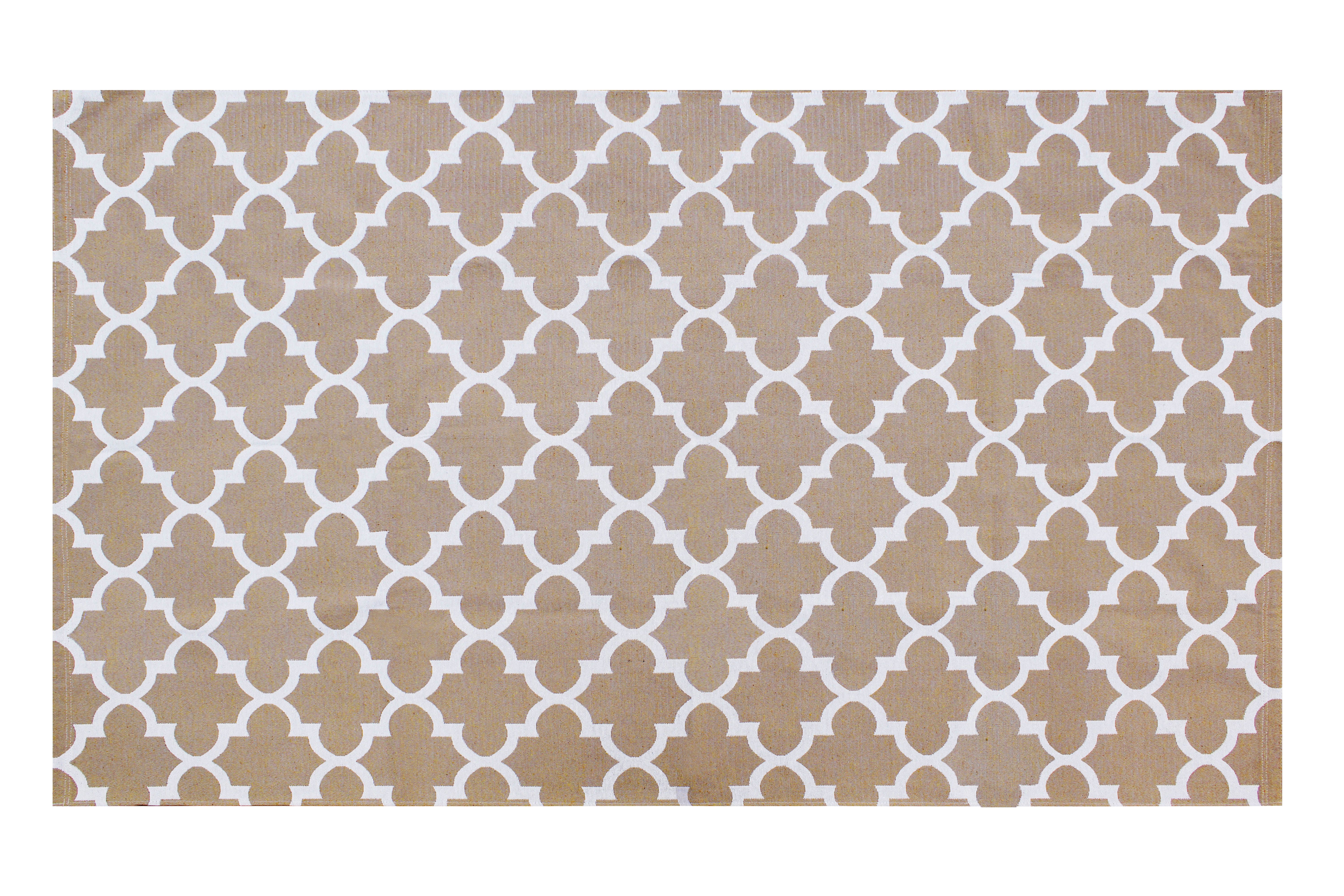 Tapete Retangular Madrid Bege 1,50m