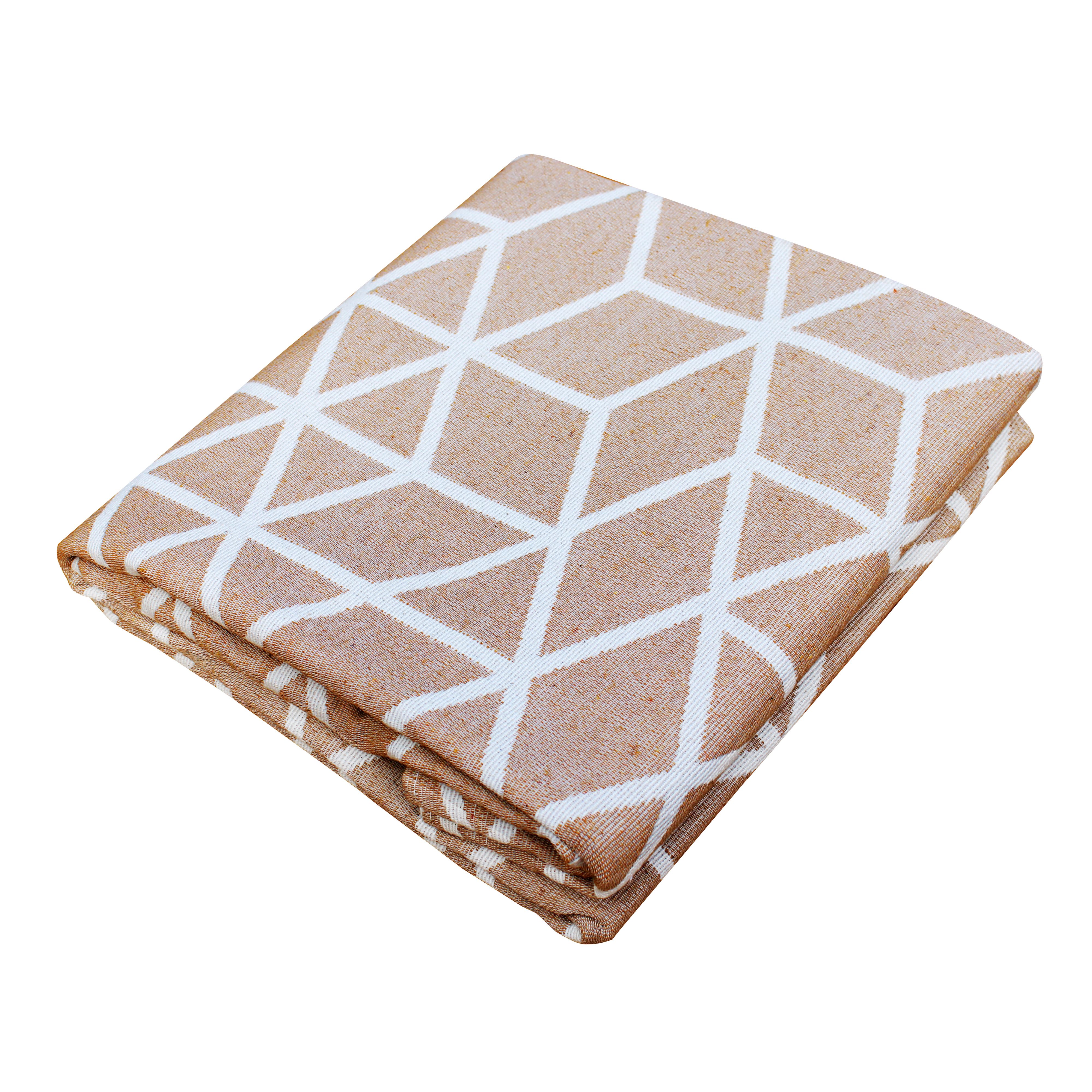 Tapete Retangular Texas Bege 2m