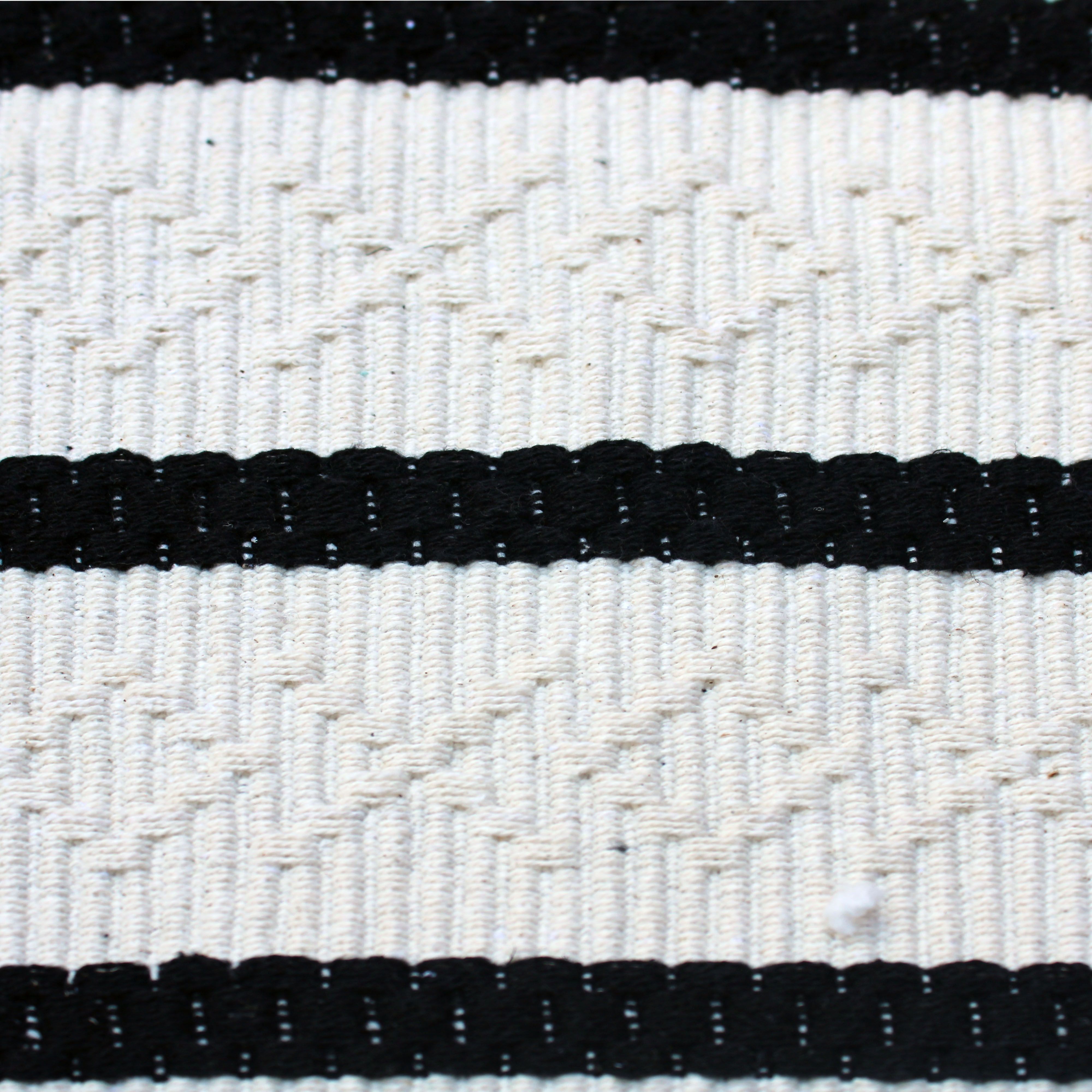 Tapete Retangular Mandacarú Preto 1m