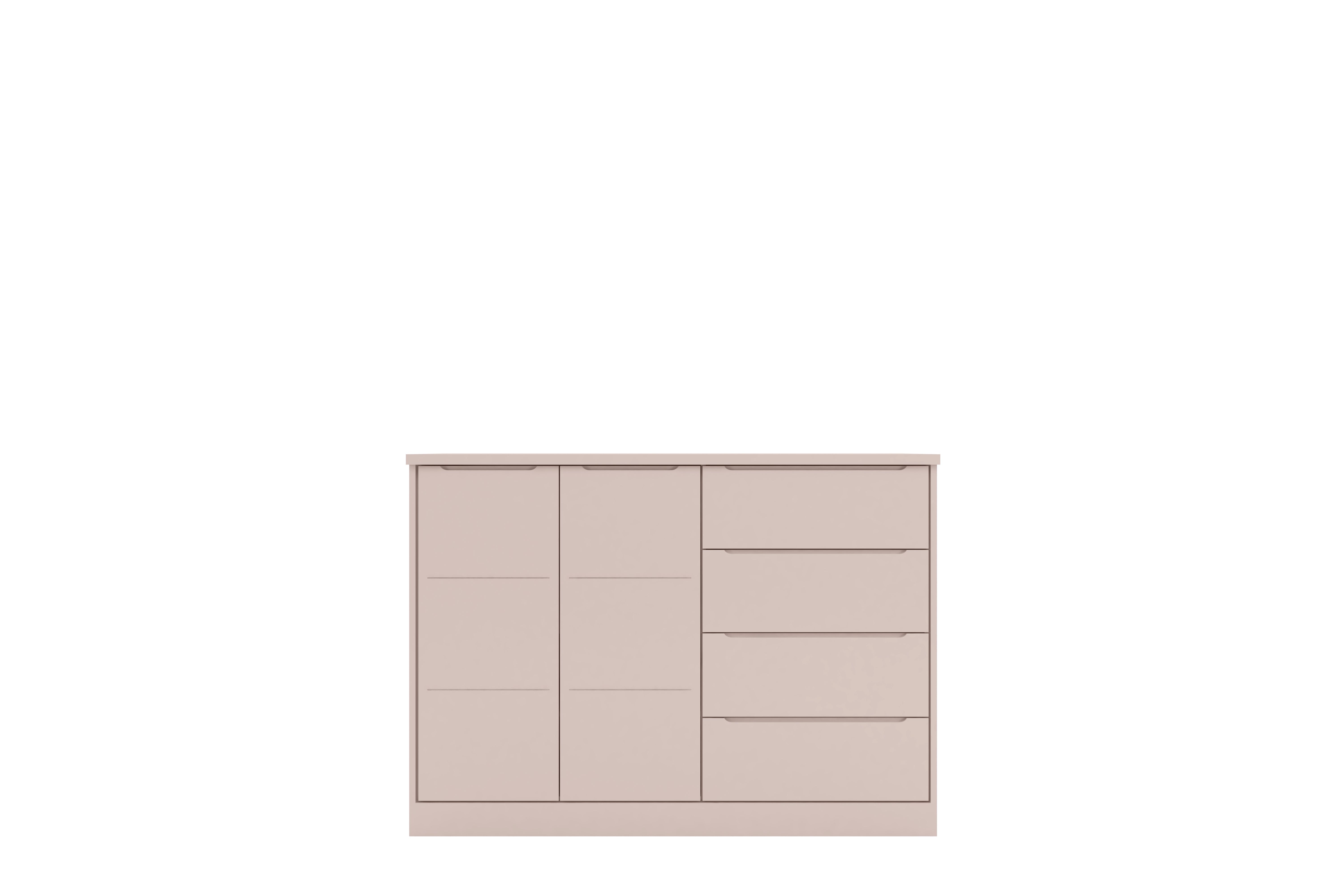 Cômoda Infantil Branco com Porta Pérola