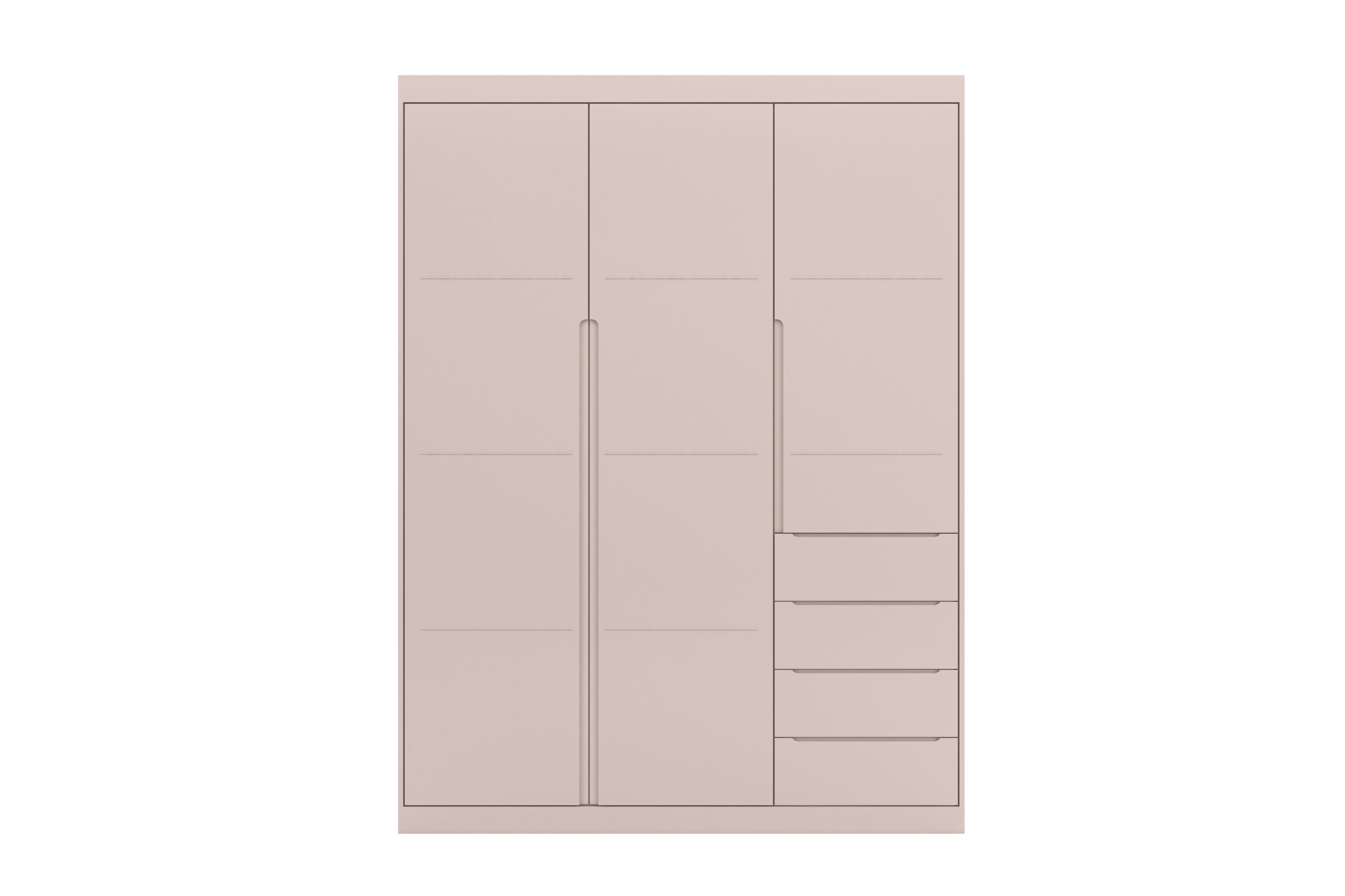 Guarda Roupa Infantil Branco 3 Portas Pérola