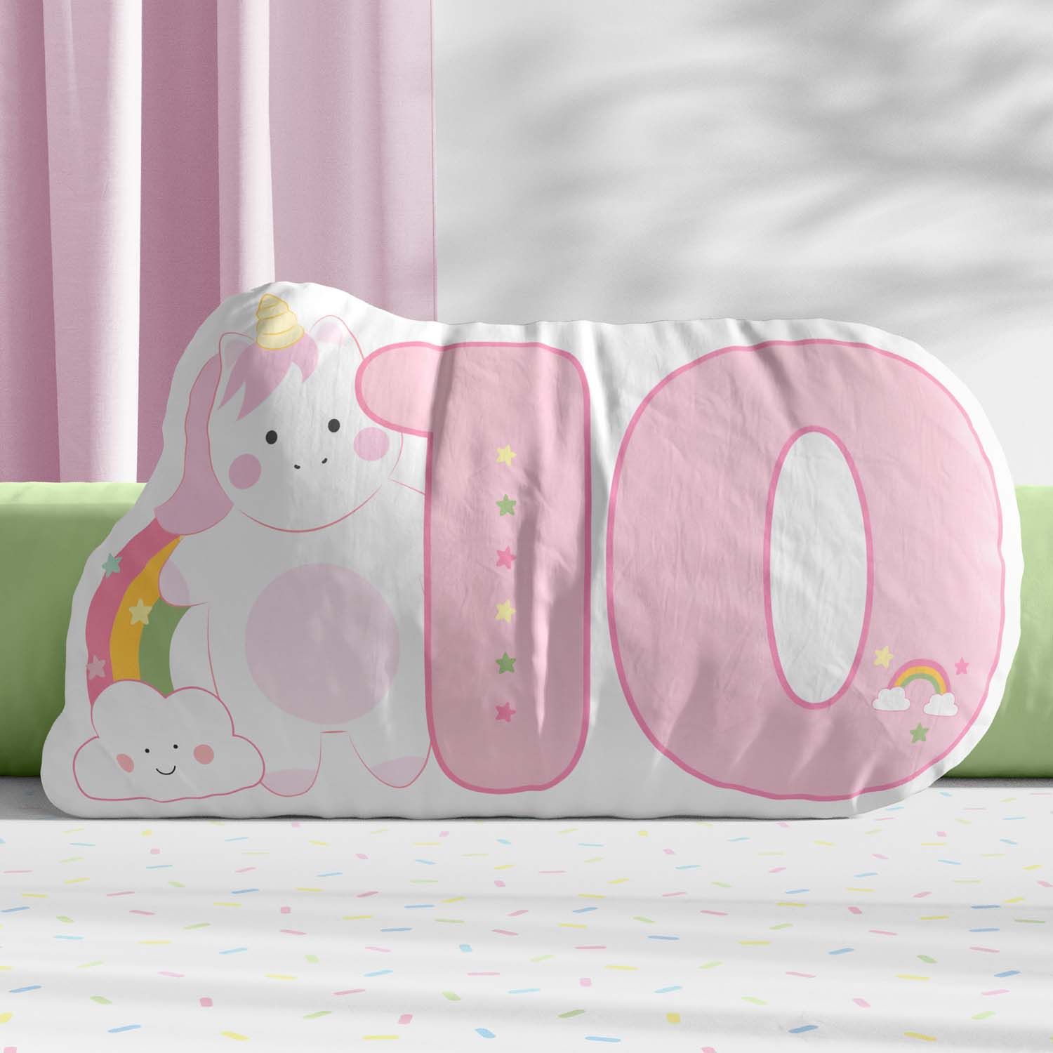 Almofada Mesversário Arco-íris