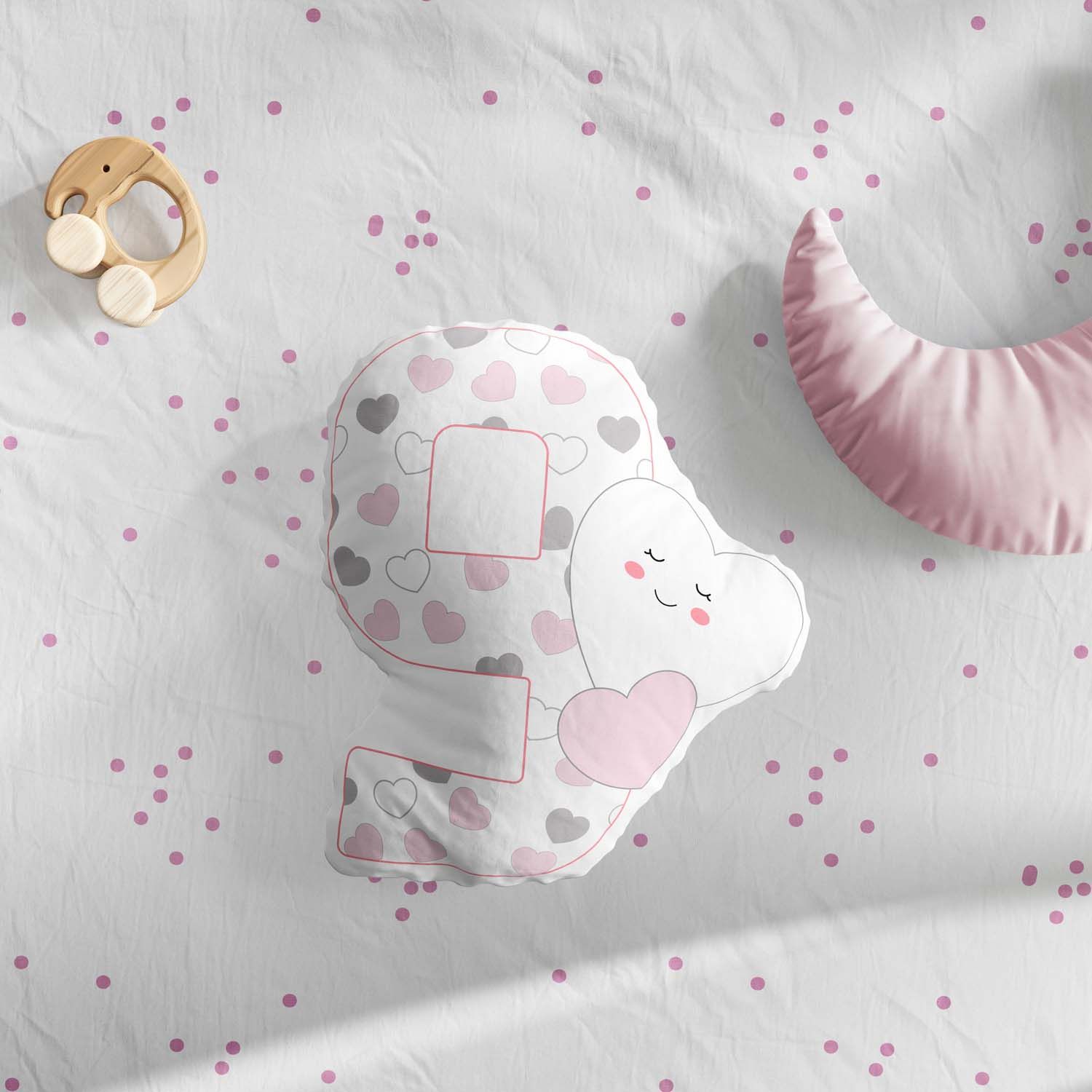 Almofada Mesversário Amor da Mamãe