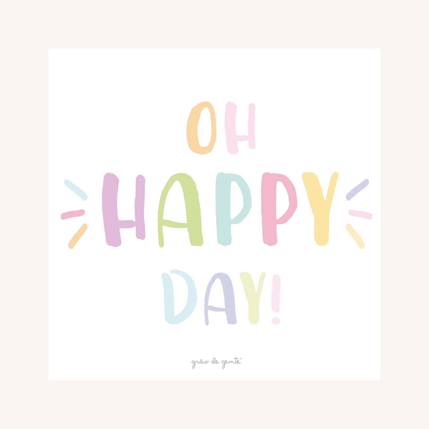 Kit Pôster Adesivo Docinhos 4 peças