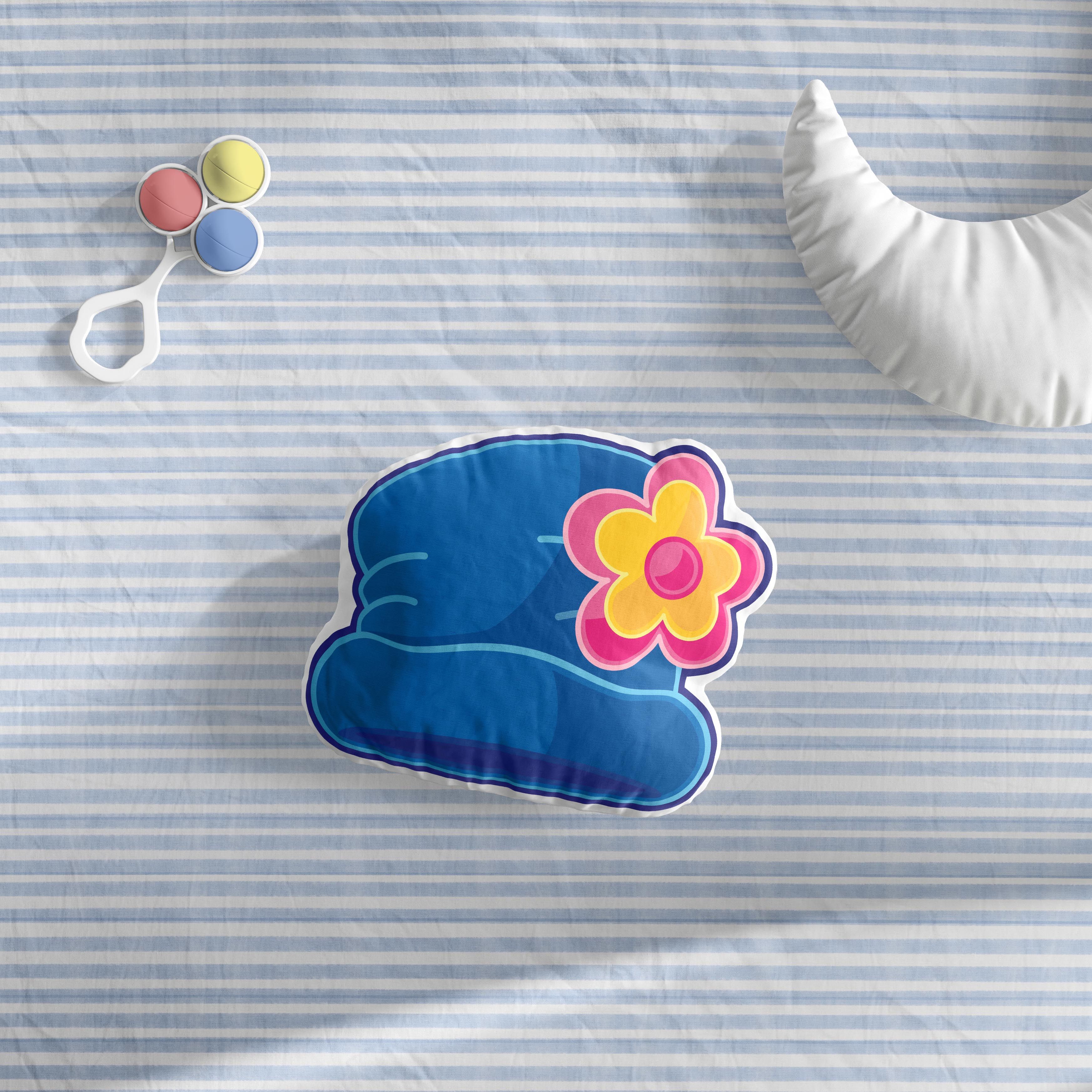 Almofada Chapéu de Palhaço Azul Patati