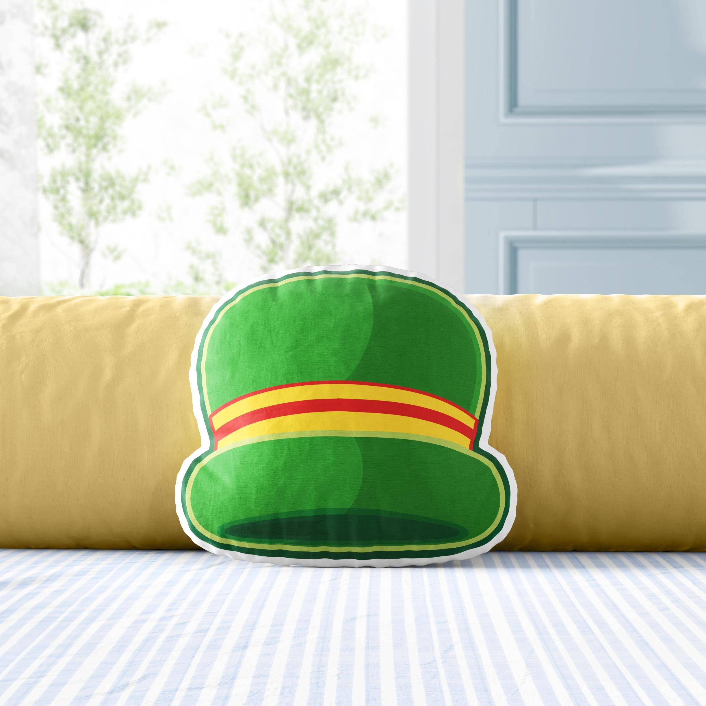 Almofada Chapéu de Palhaço Verde Patatá